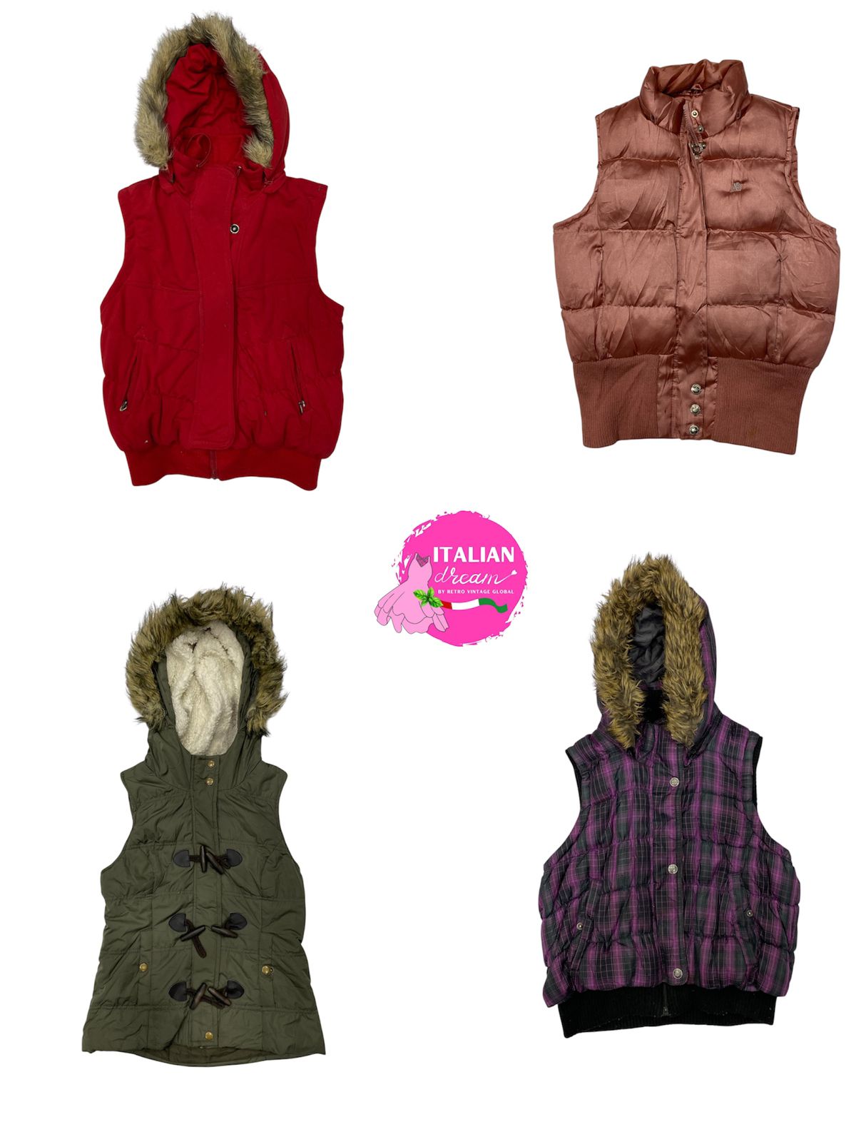 Y2k unique puffer jackets