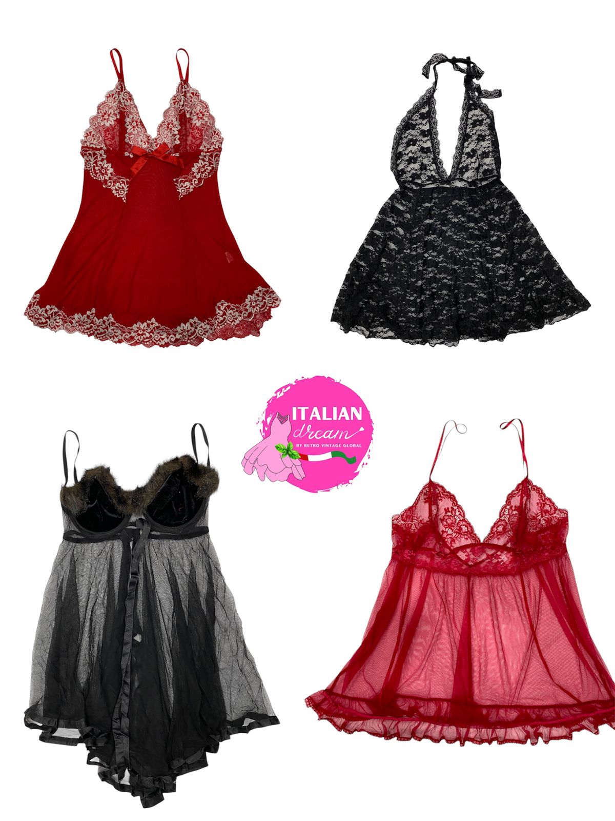 Y2K romantischer Kern-Camis