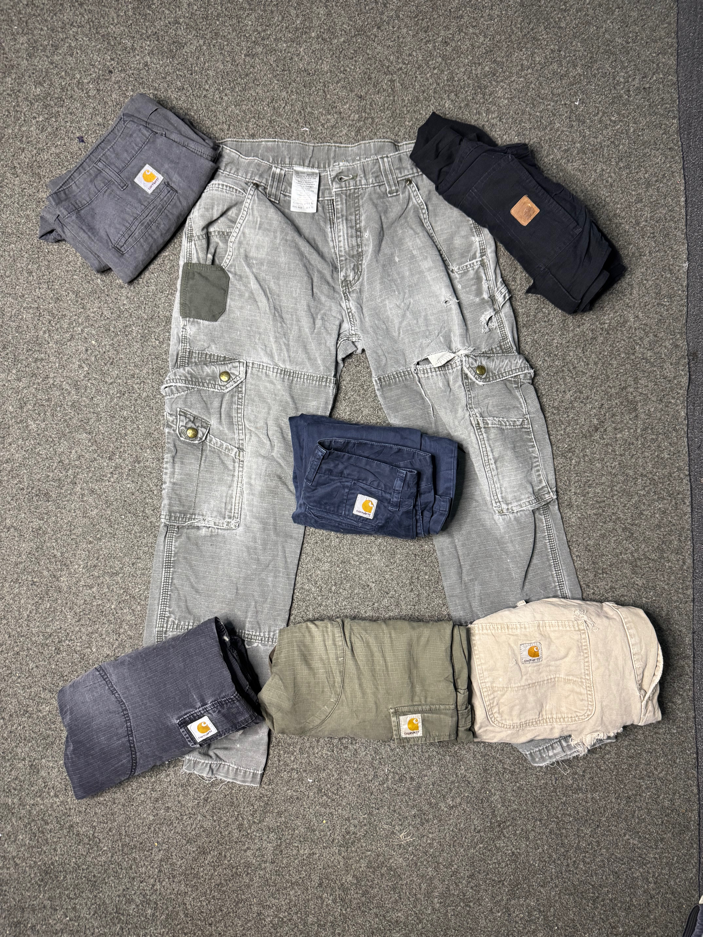 Carhartt & Dickies Fashion Demage Jeans
