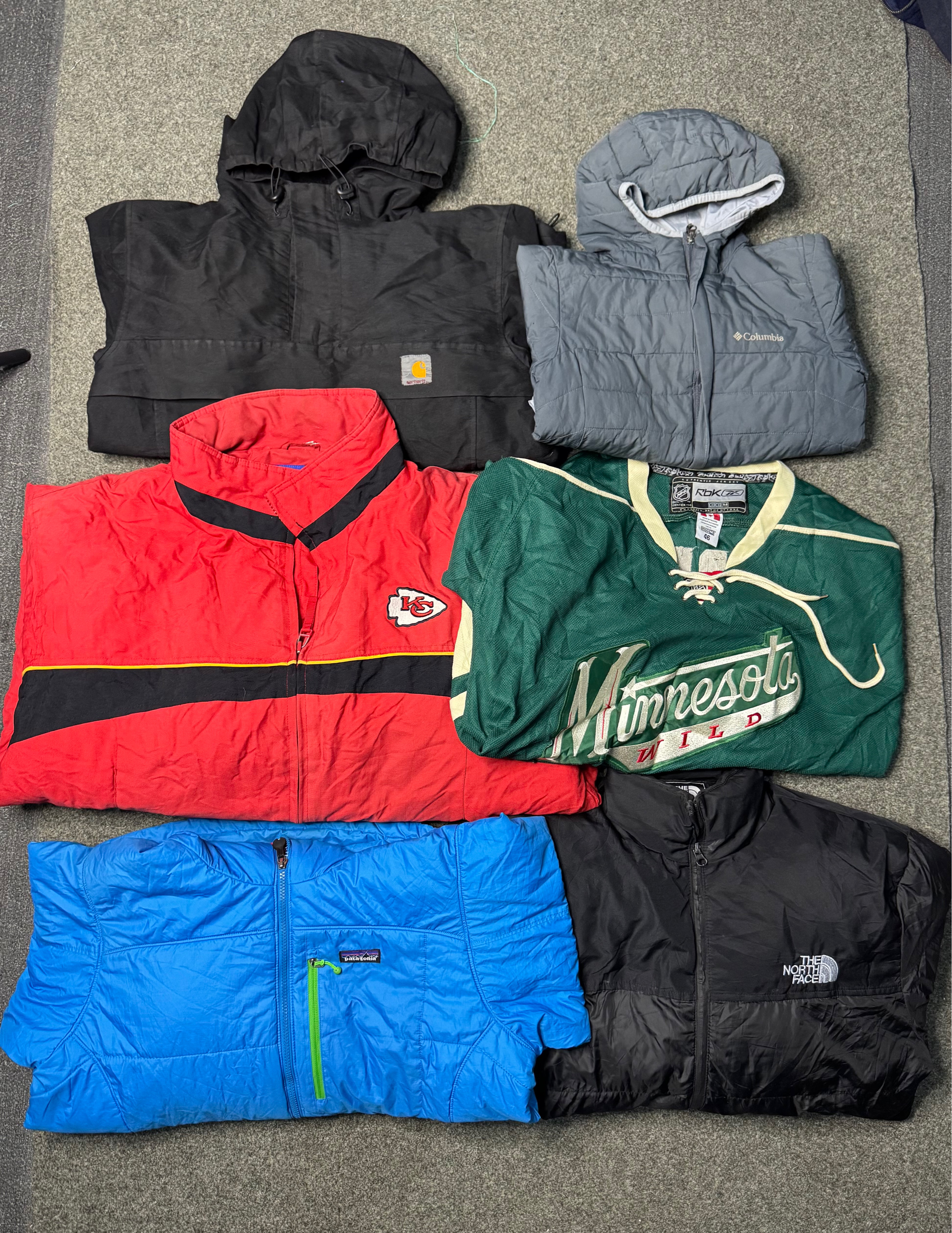 Mixed Branded Jackets