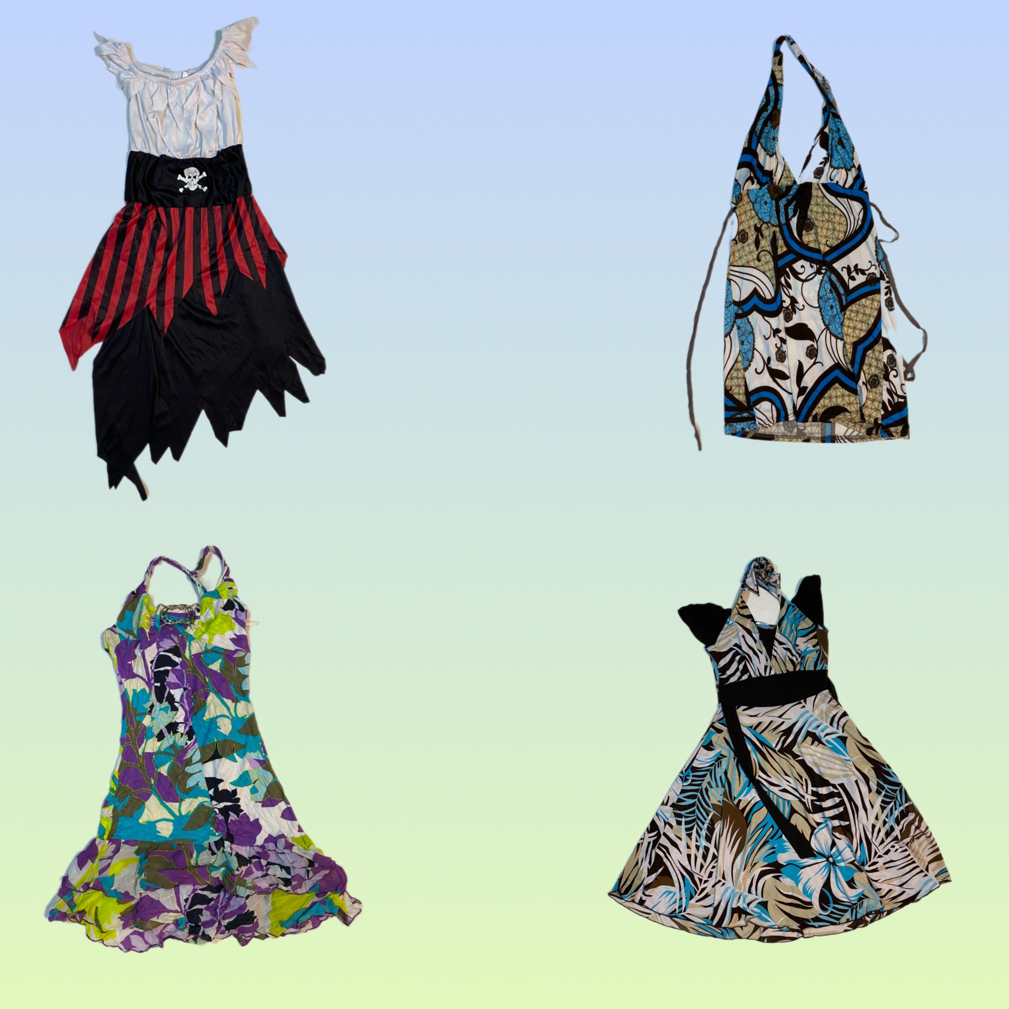 Y2K Iconic Maxi Dresses (TS-1793)