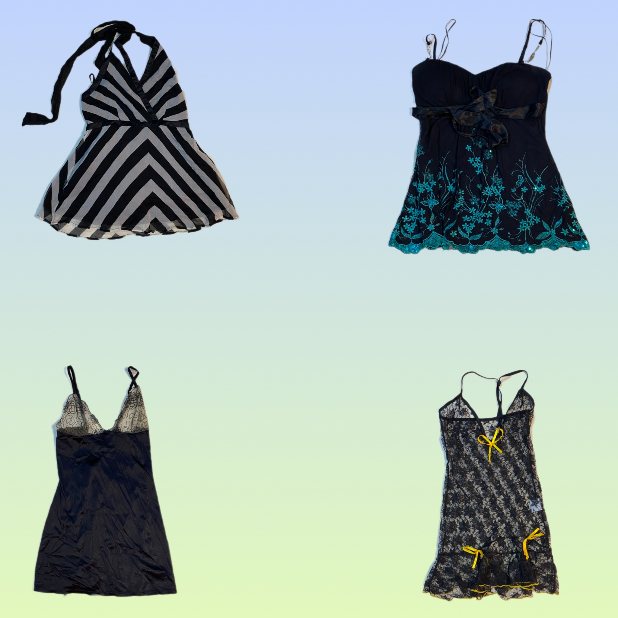 Y2K Iconic Mini Dresses TS-1796)