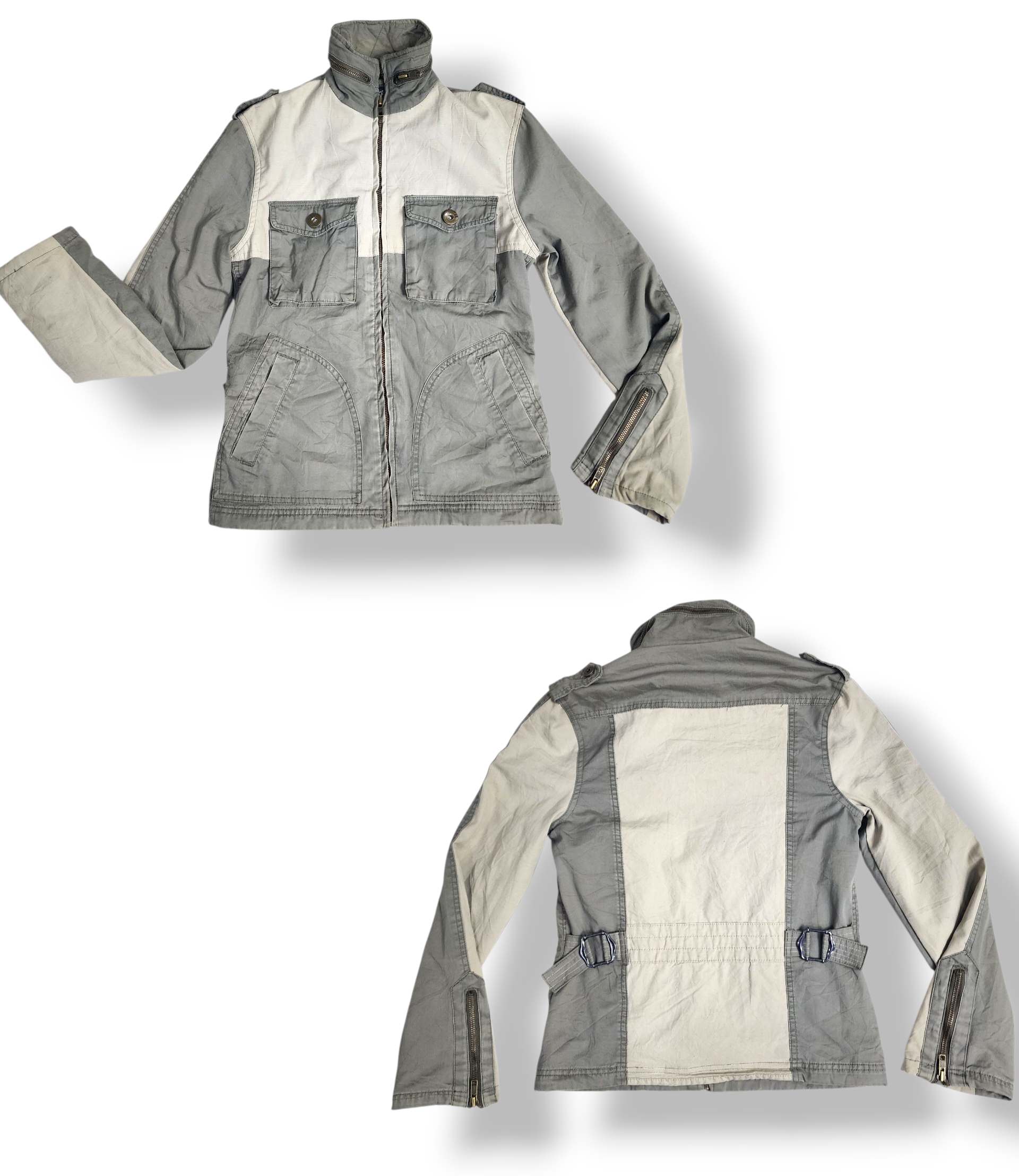 UPCYCLED CARGO UTILITY JACKET