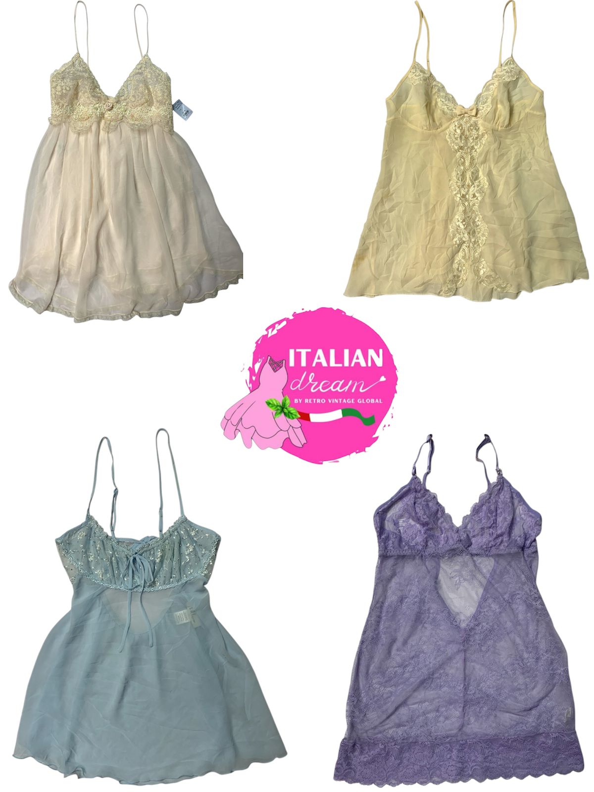 y2k fairy core slip nighty