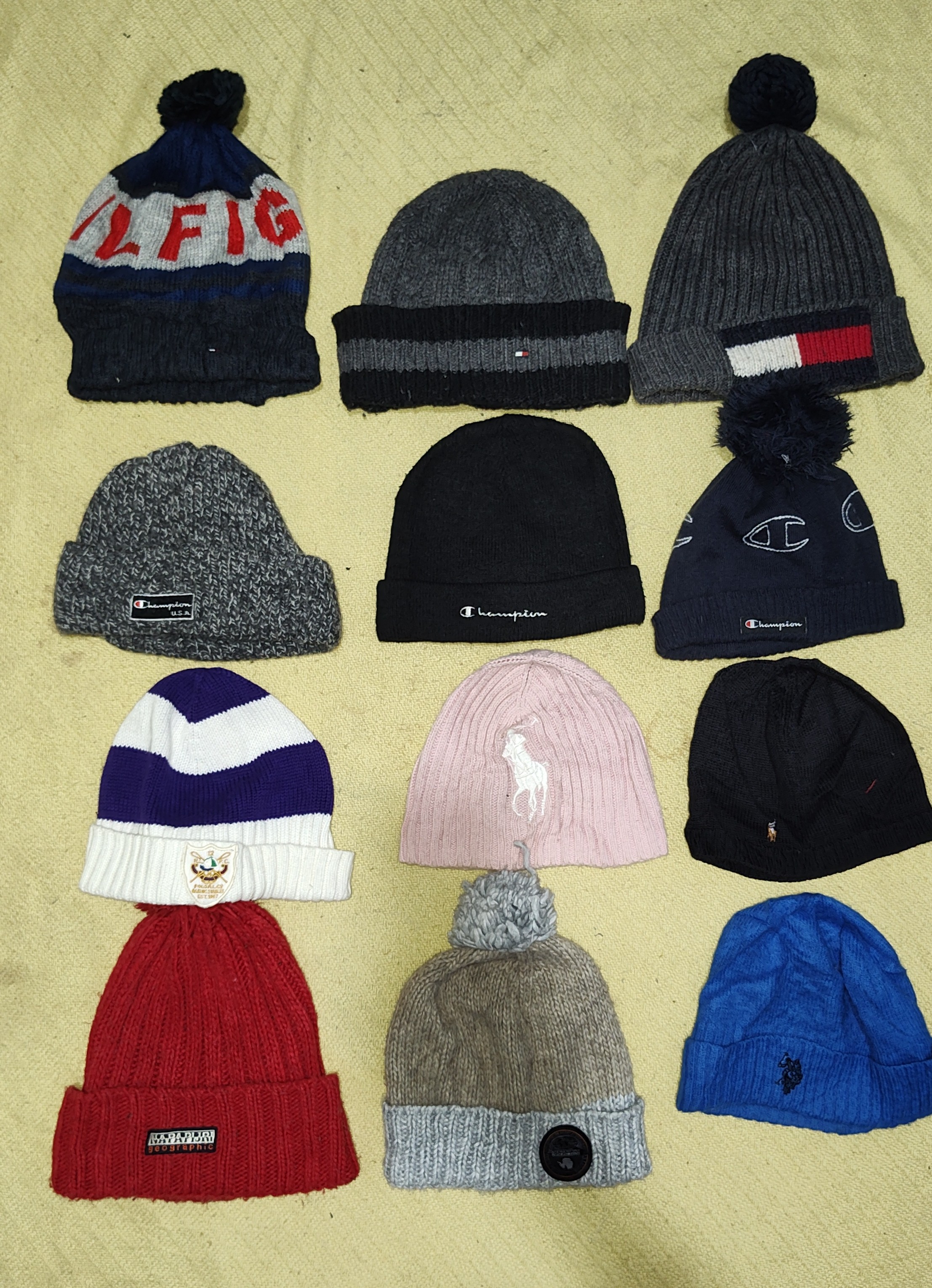 Polo Ralph Lauren and mix Brands winter Beanies.