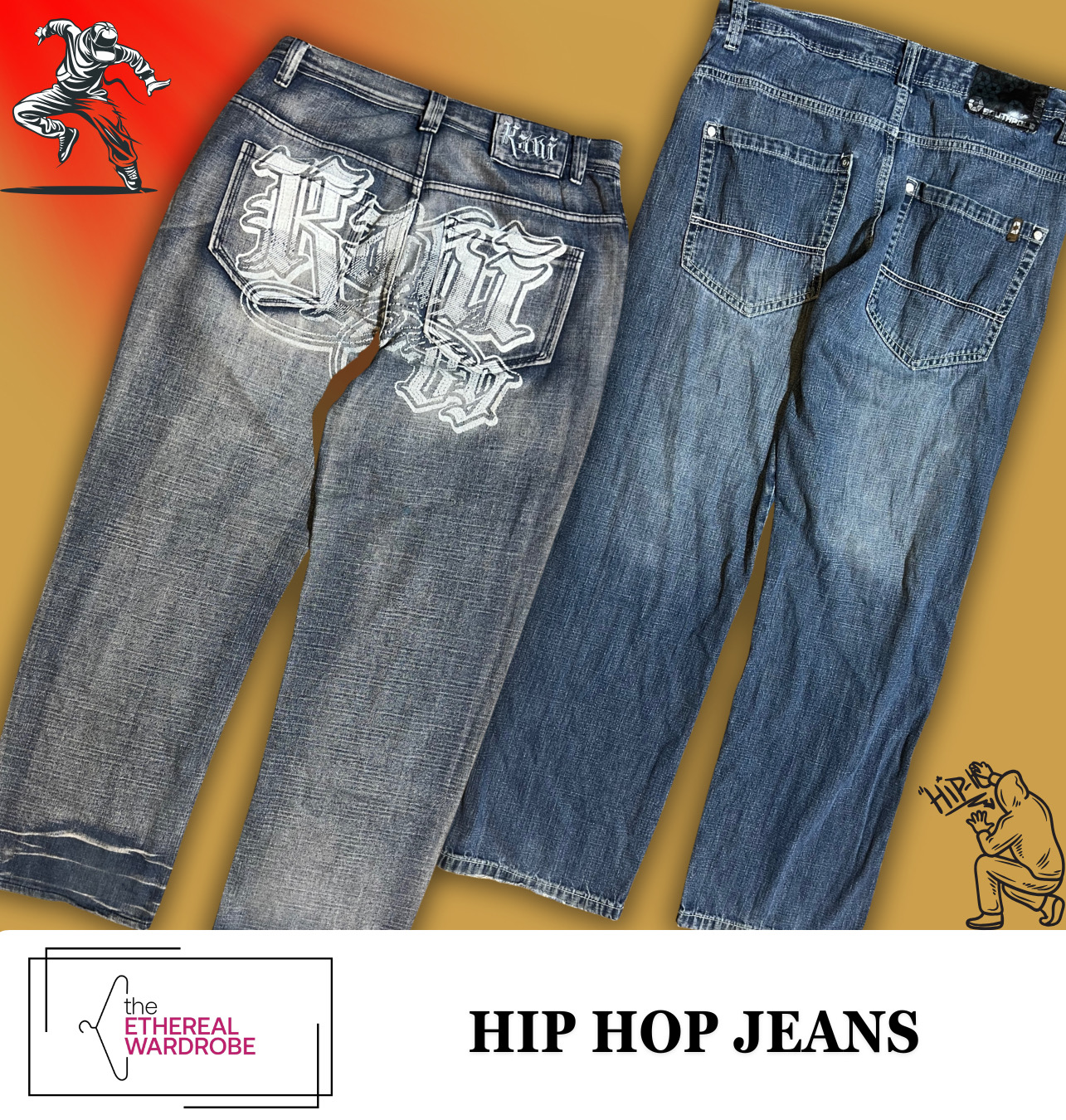 Hip Hop Jeans including Karl Kani, Southpole and o..