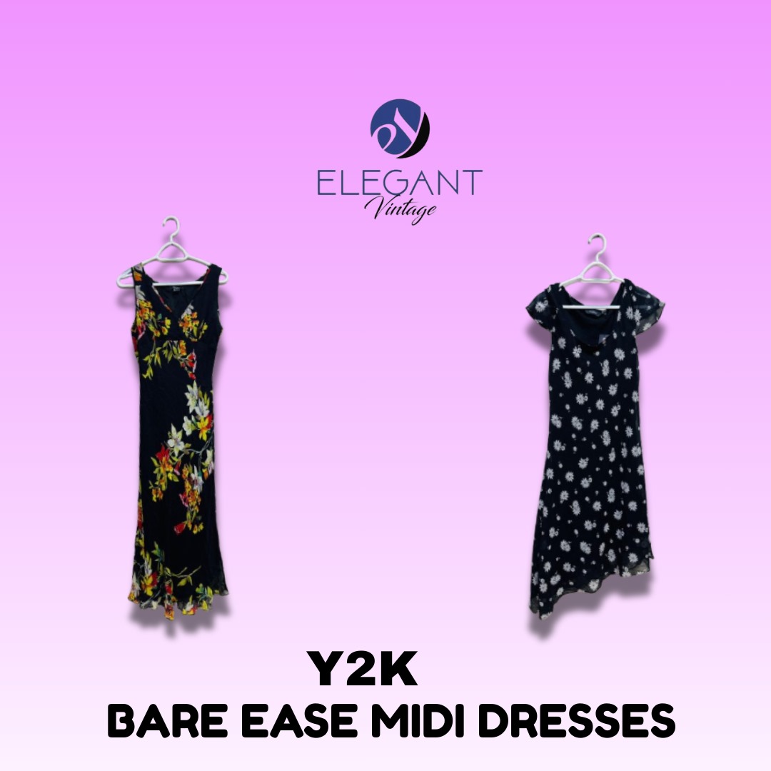 Vestidos Midi Y2K Bare Ease - EV1569