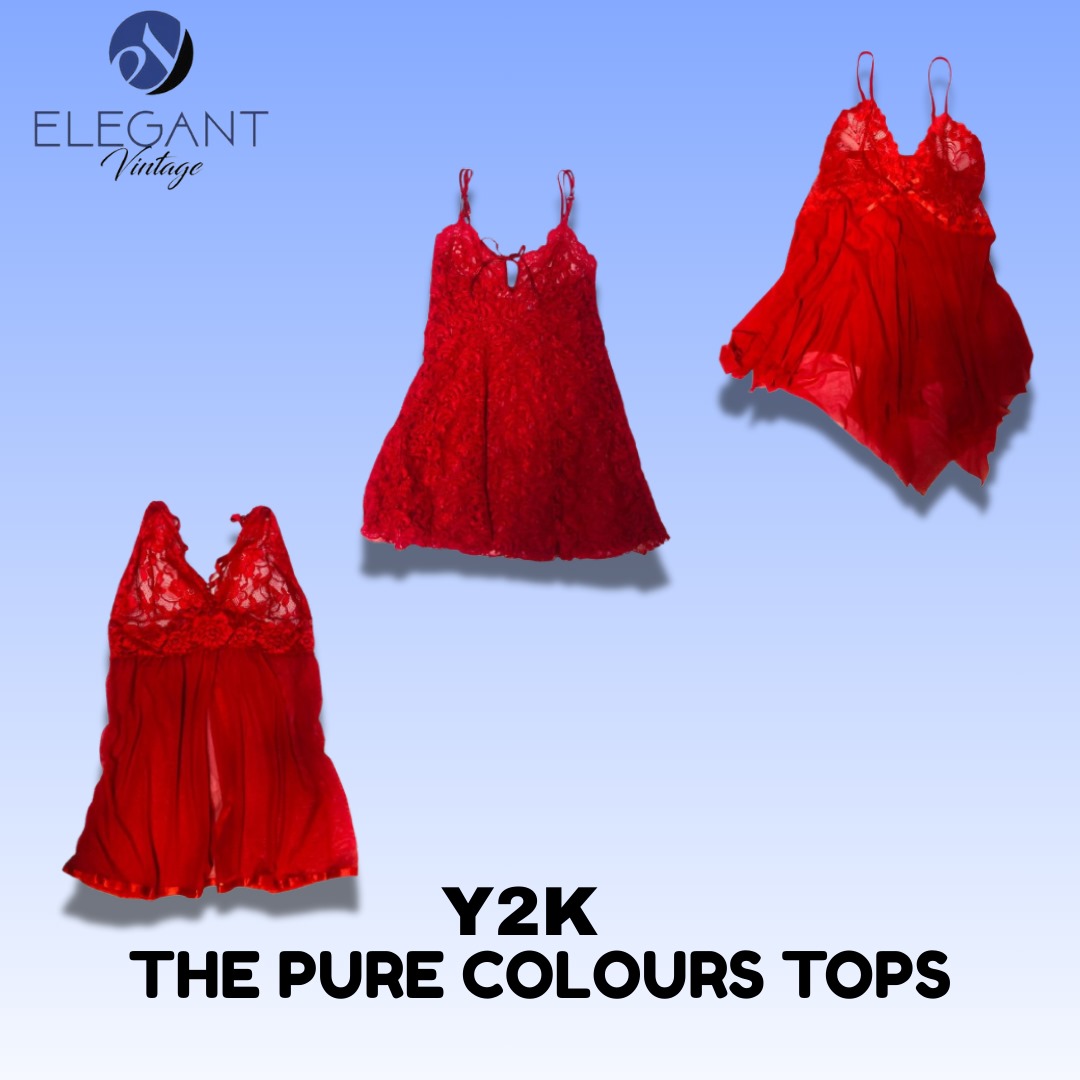 Y2K The Pure Colours Tops - EV1582