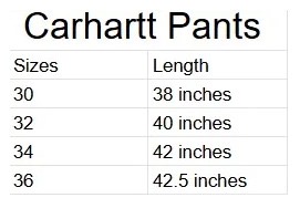 Carhartt Baggy Rework Style Jeans