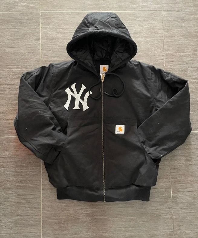 Carhartt Yankees Rework Style Black Active Jackets