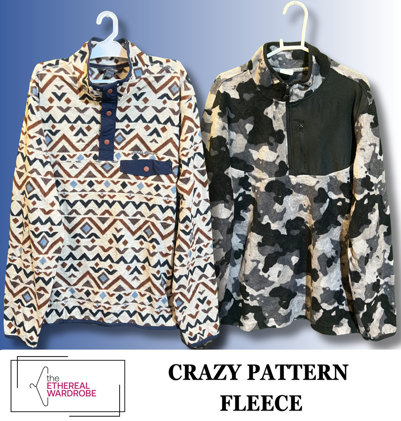 Fleece à Motif Fou Premium