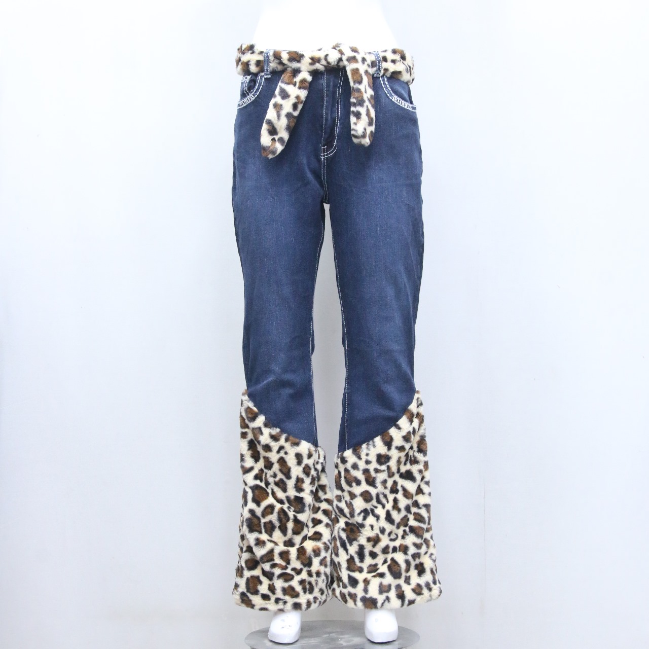 CR1030 Flare Upcycled Denim Jeans