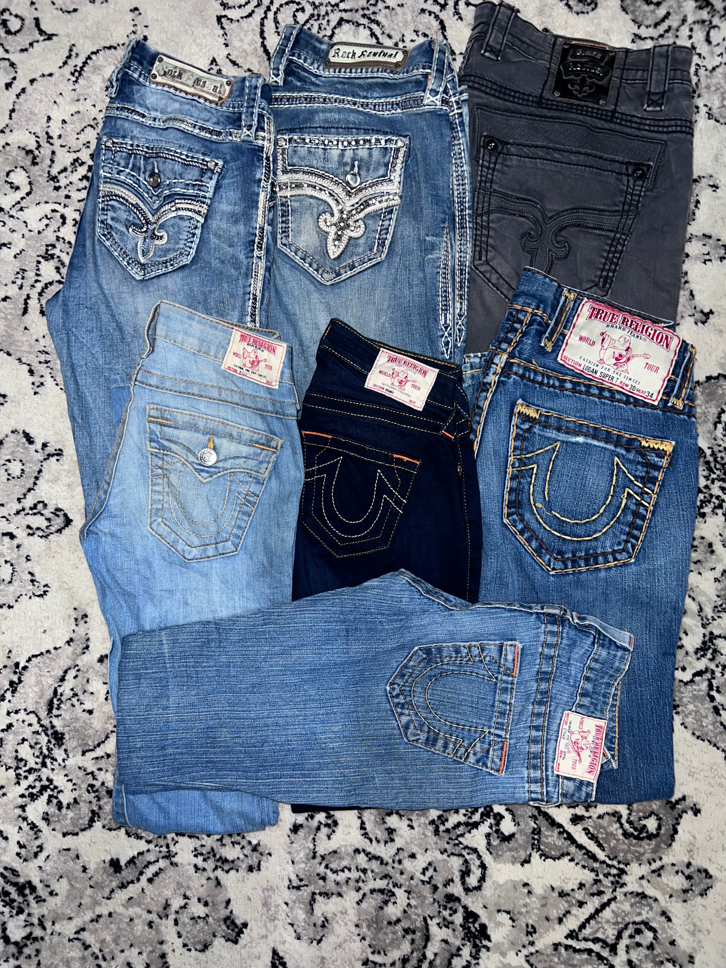 Jeans Rock revival & True Religion