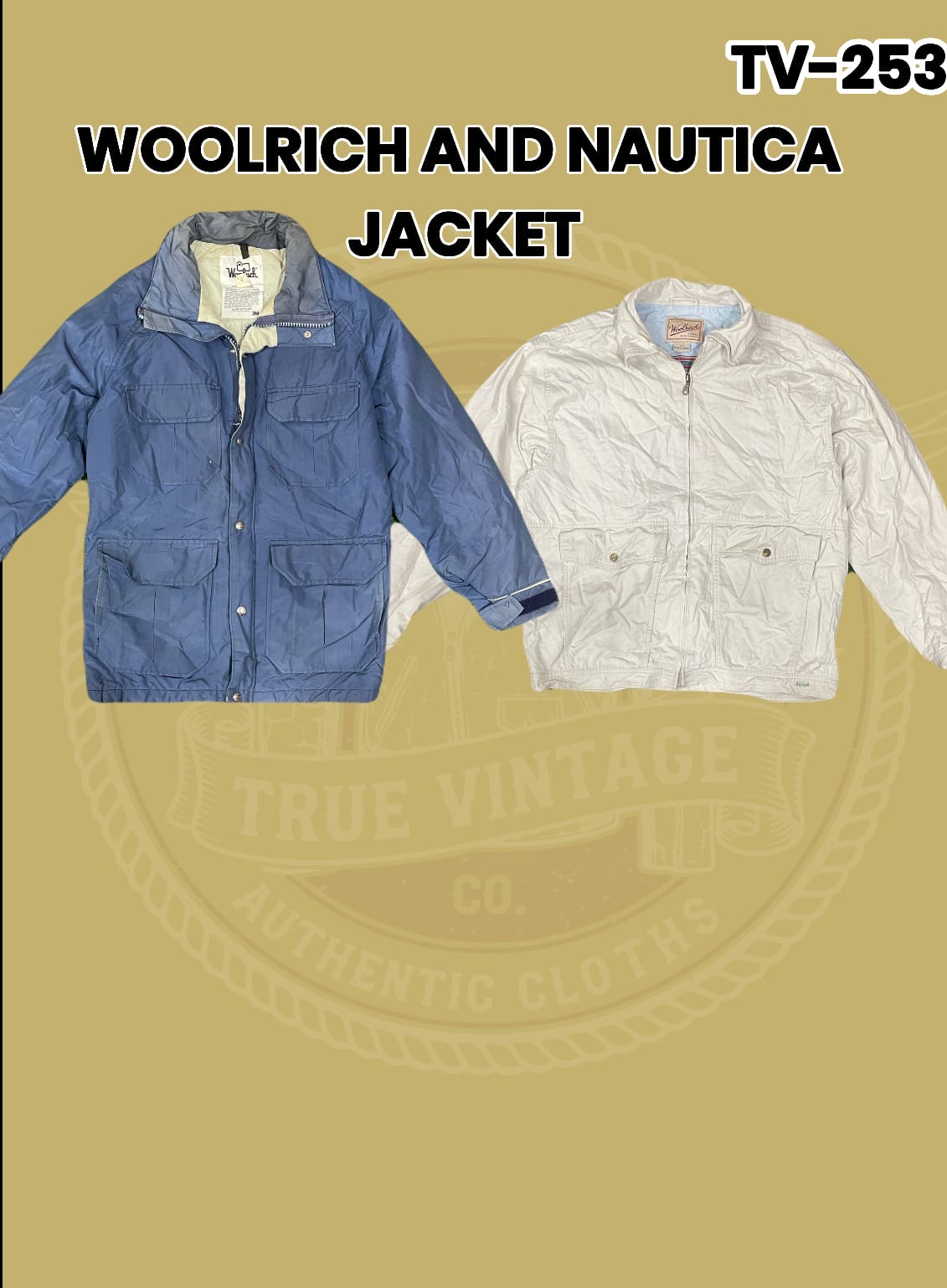 Woolrich And Nautica Jacket Tv-253