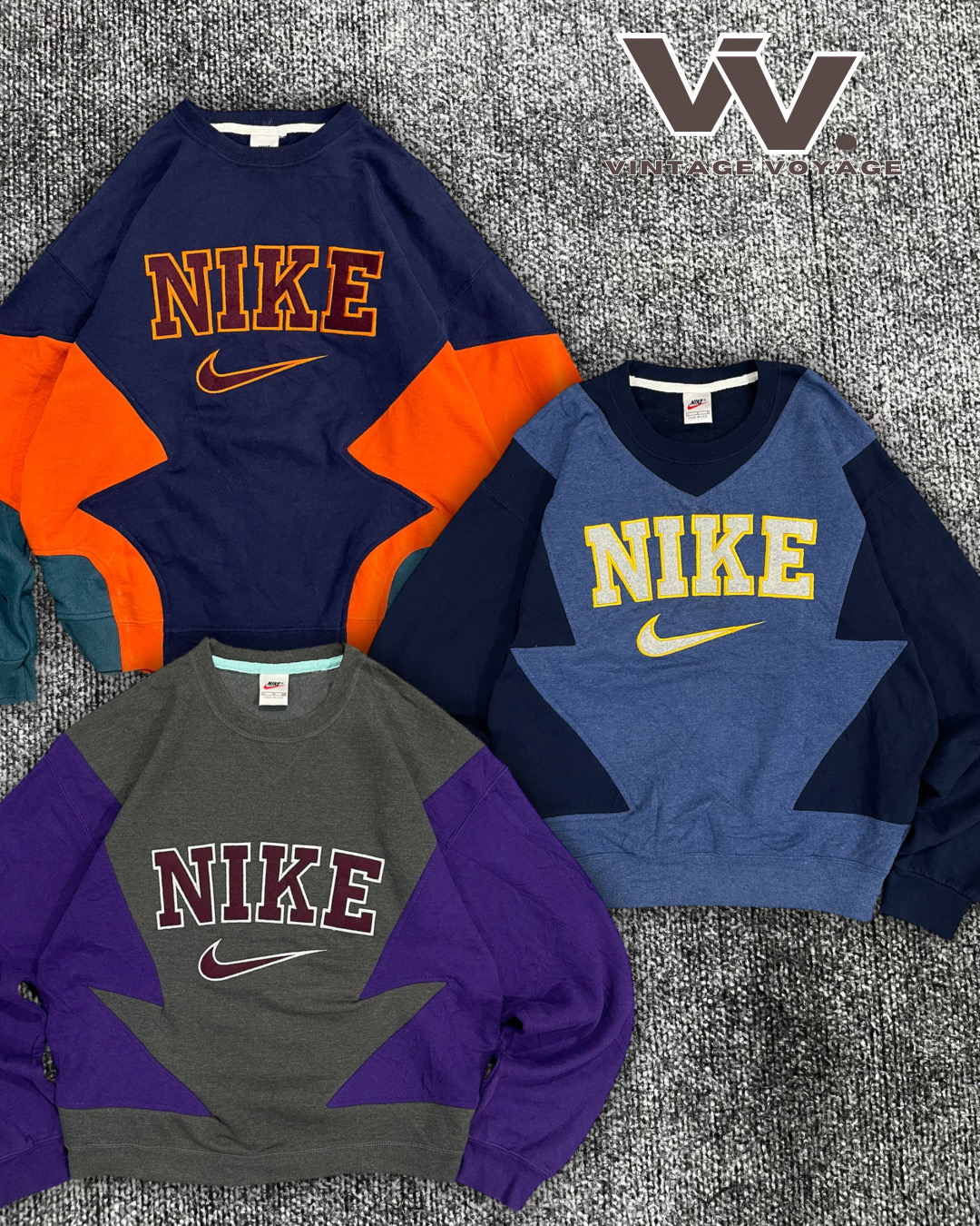 Nike reworked style crewneck sweatshirts 1312