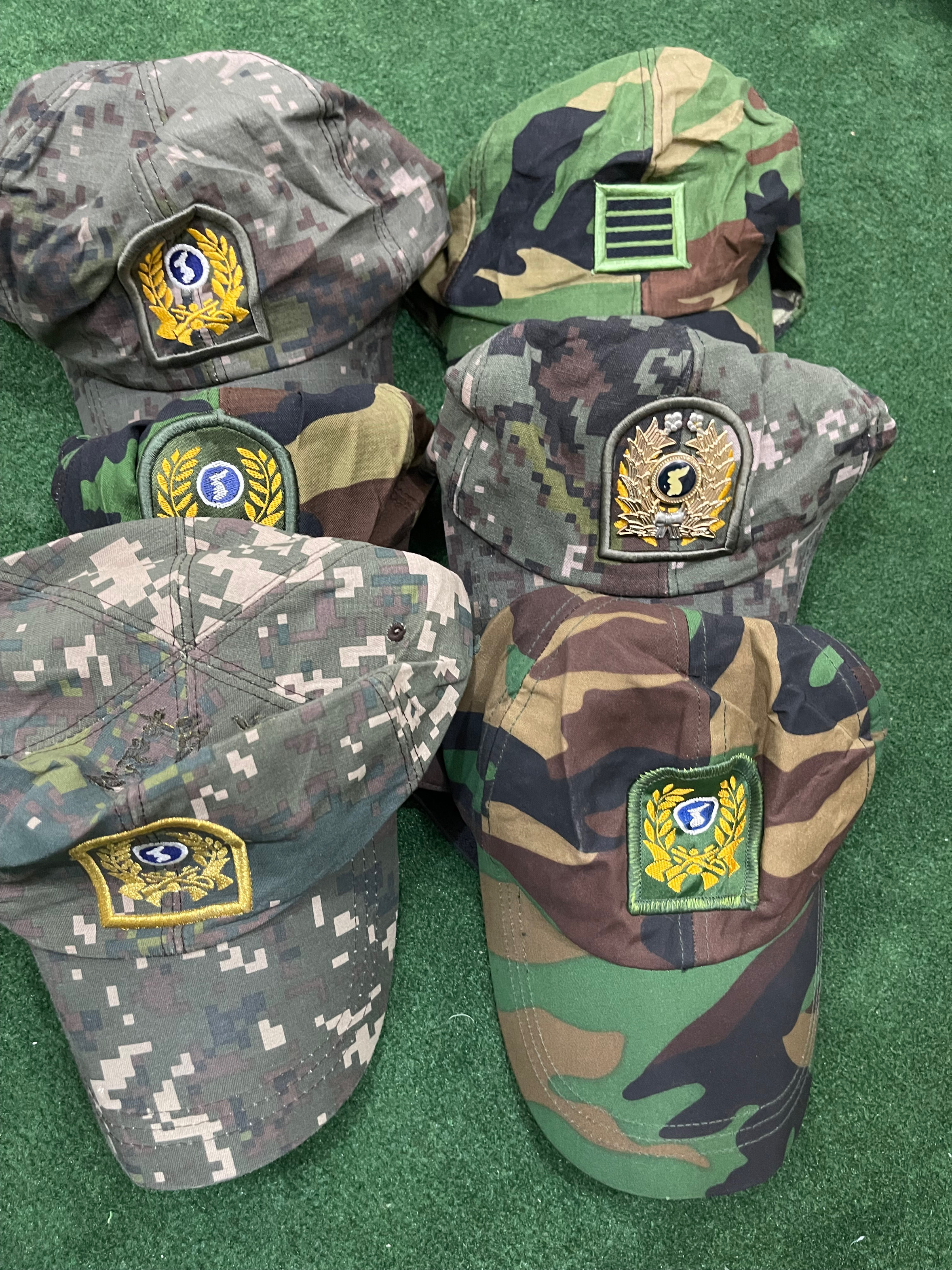 Army caps