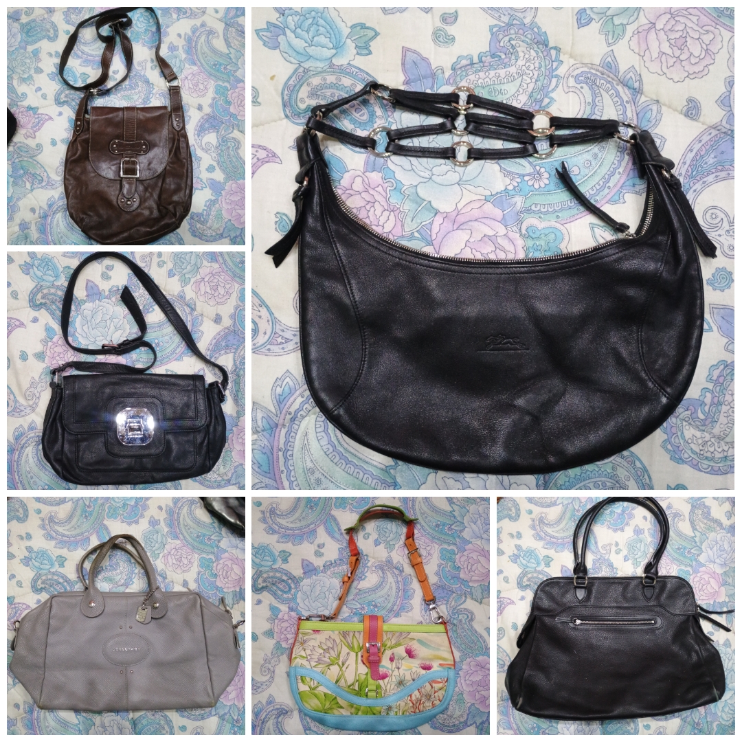 Longchamp Leather Bags – 30 Pieces