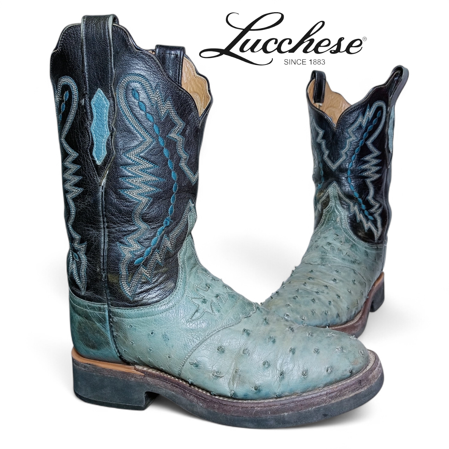 「SA#362 Lucchese とその他のビンテージカウボーイブーツコレクション」