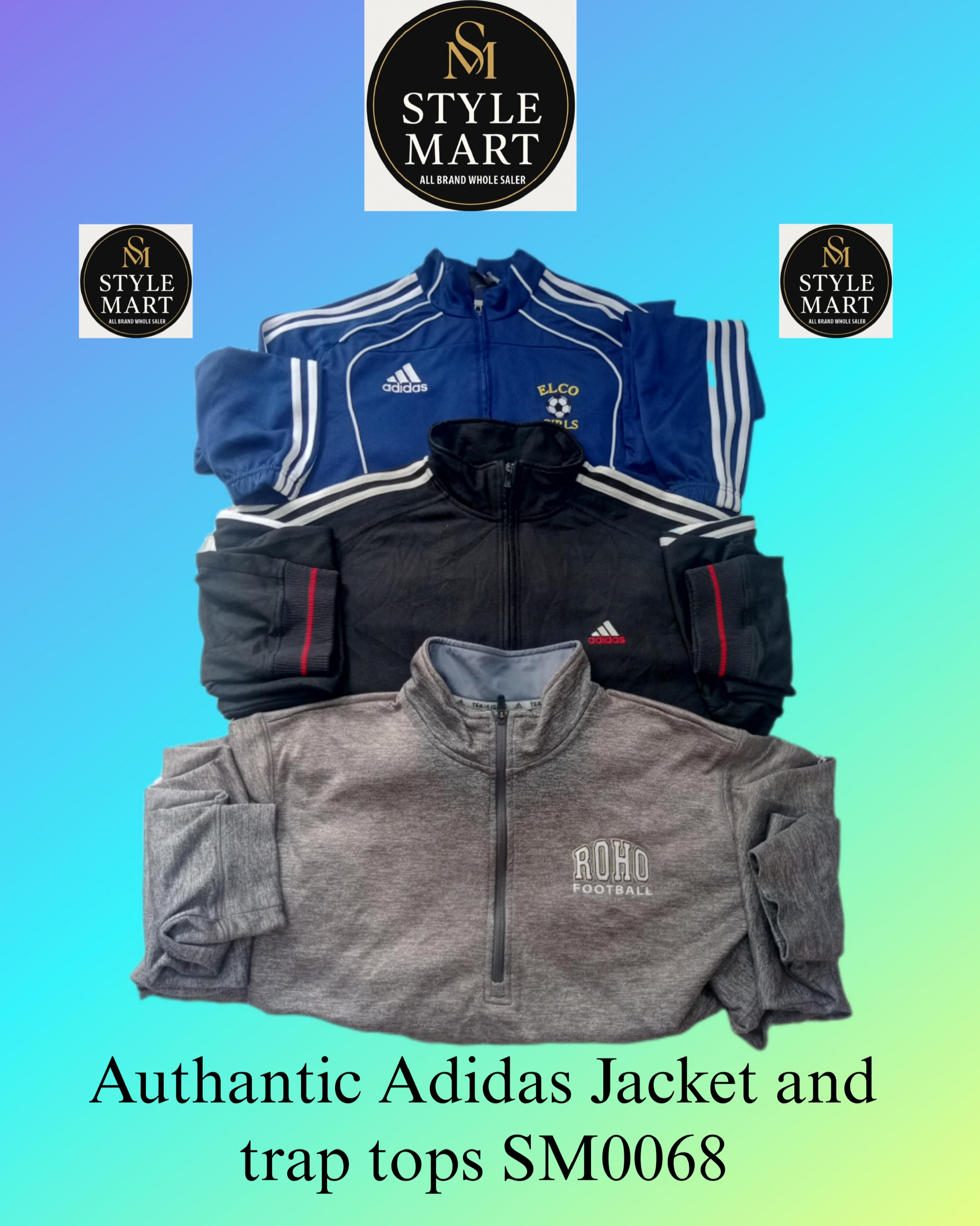 Adidas-Jacke und Sweatshirts SM0076