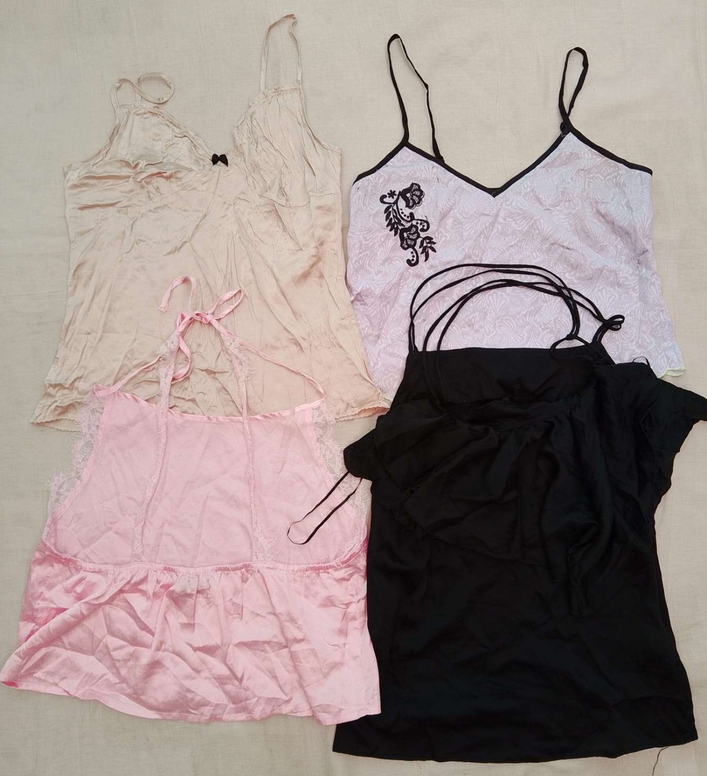 Gv 230 Y2k Slip-Cami-Tops