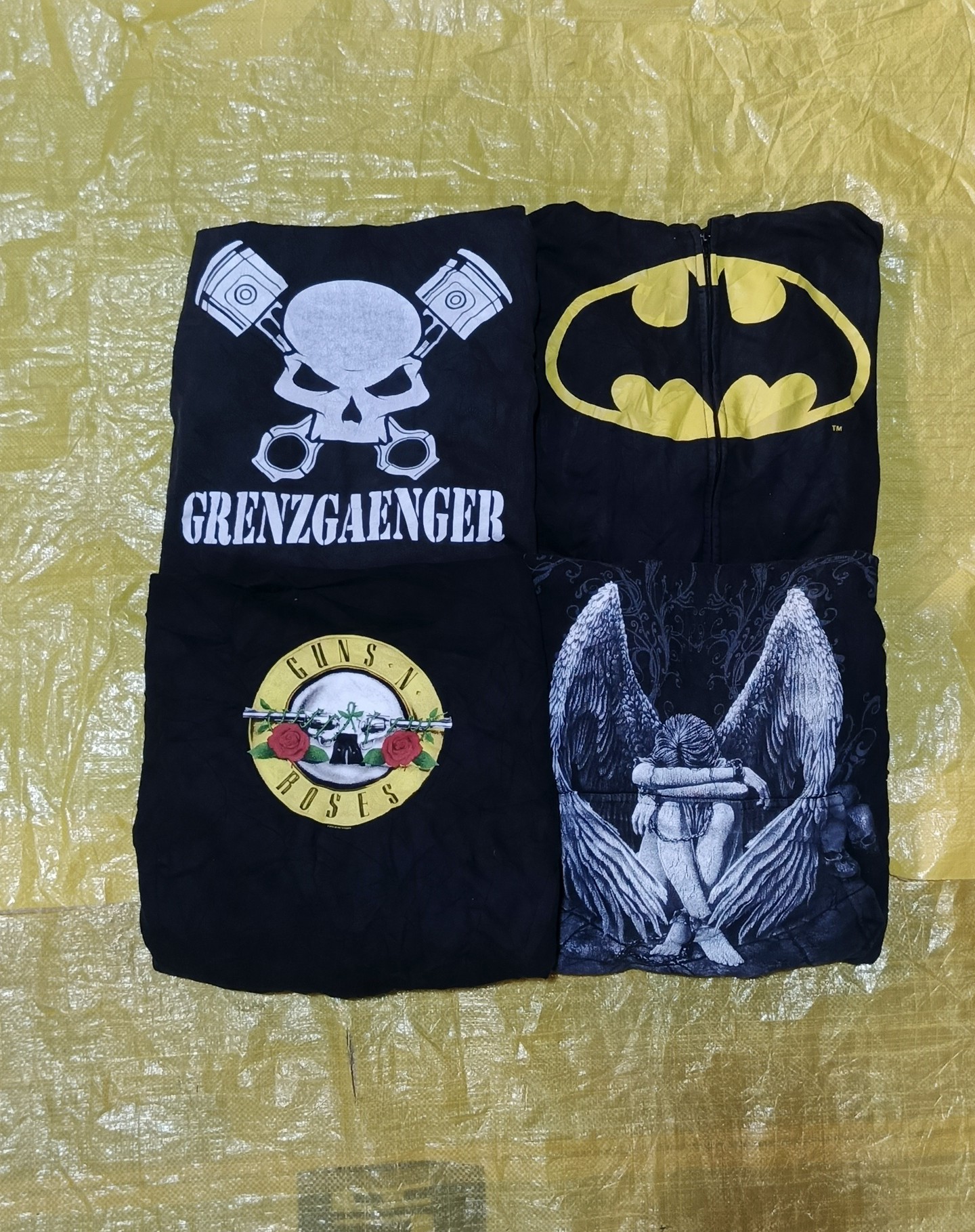 musique et sweatshirts imprimés