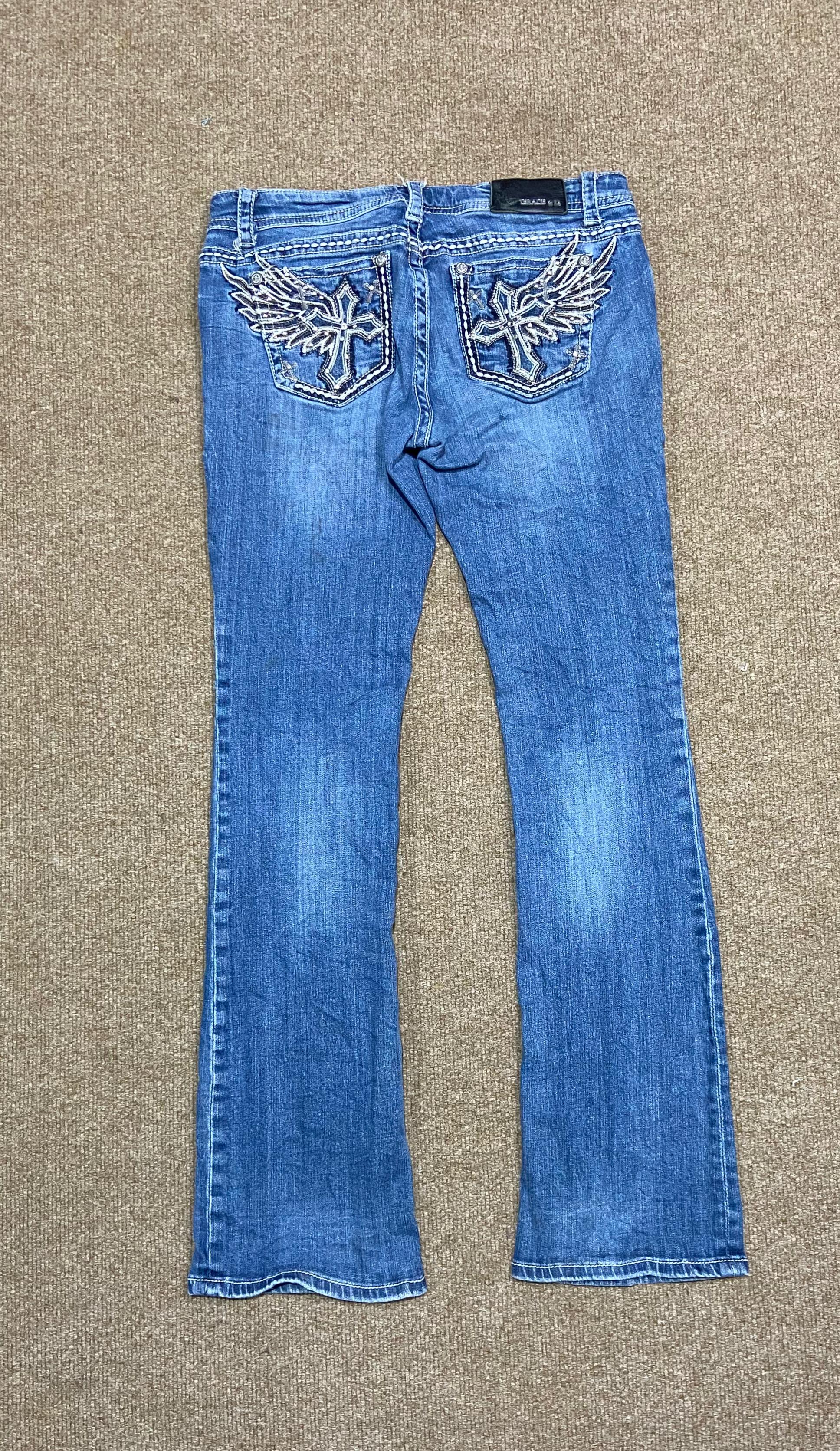 Y2k flared woman jeans