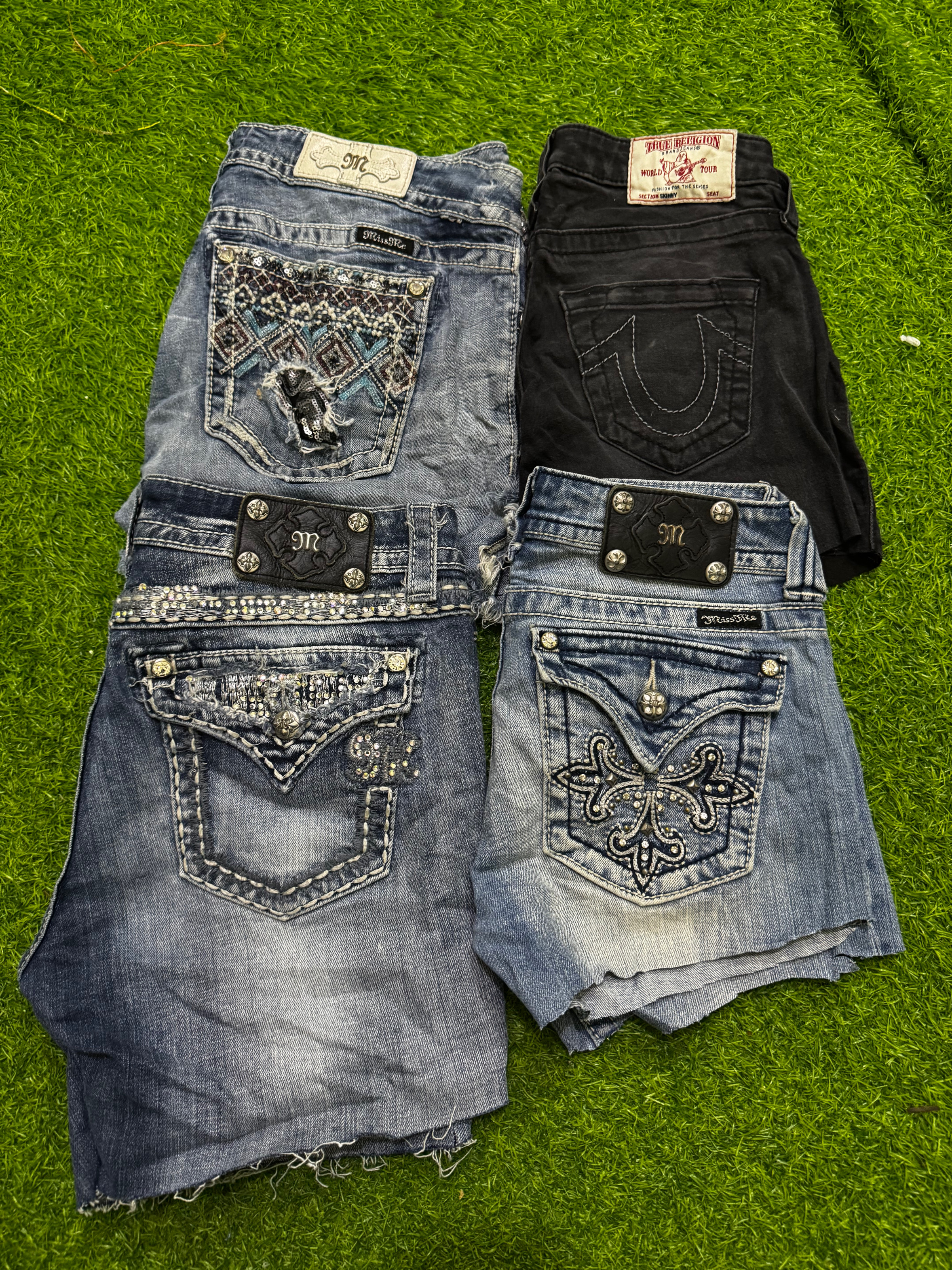 Shorts Miss me rock revival et true religion
