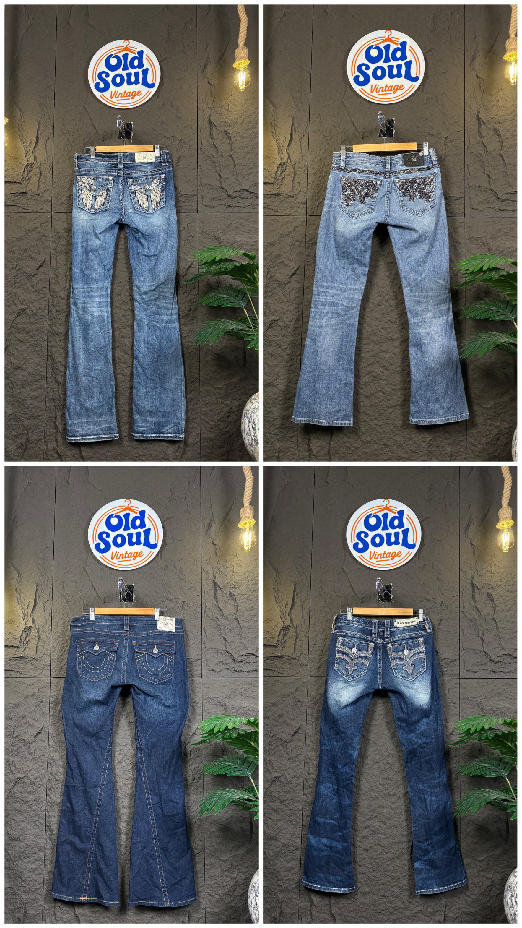 Miss Me | Rock Revival | True Religion - Jeans Bun..