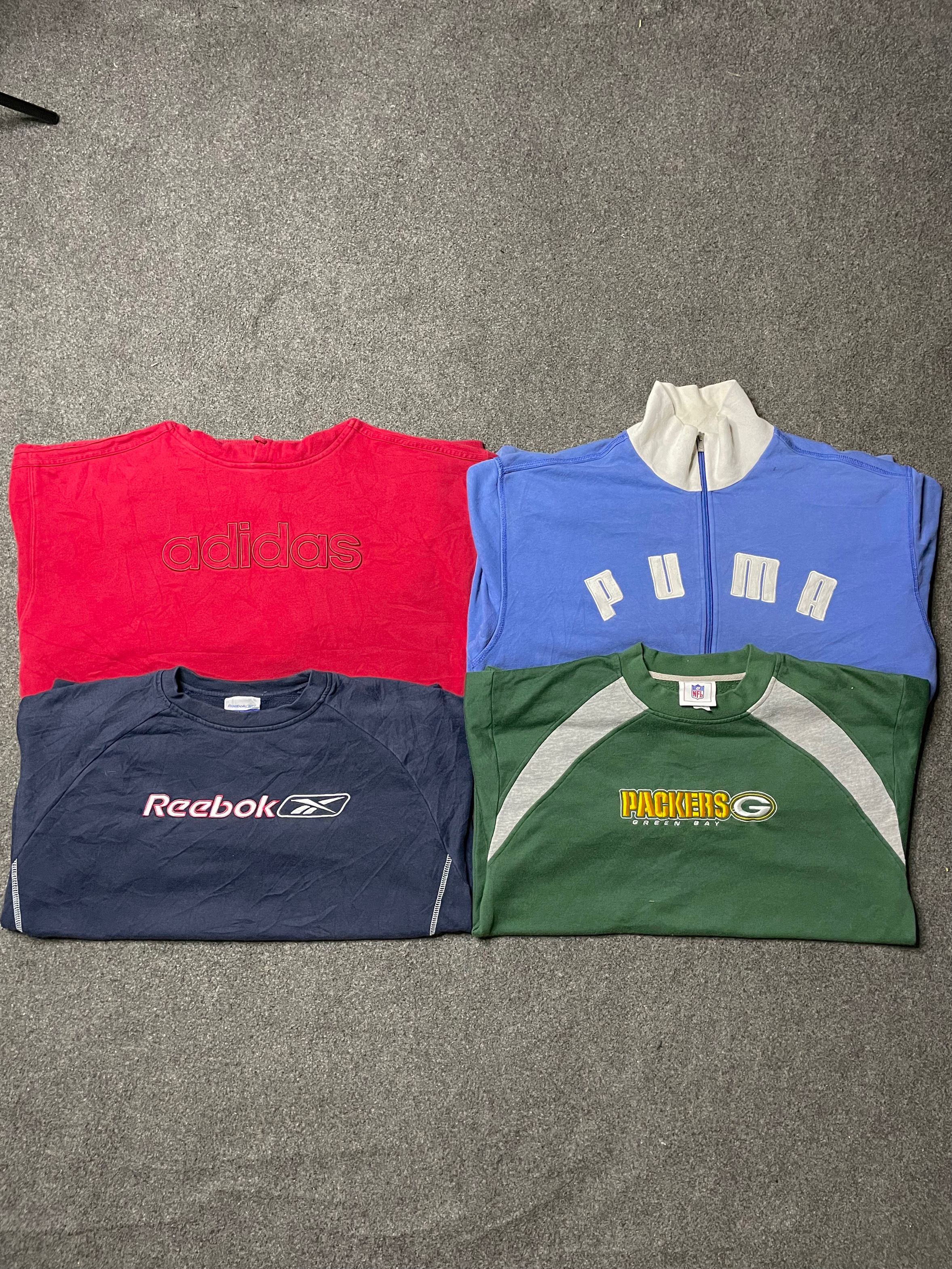 ヴィンテージミックスブランドスウェットシャツ