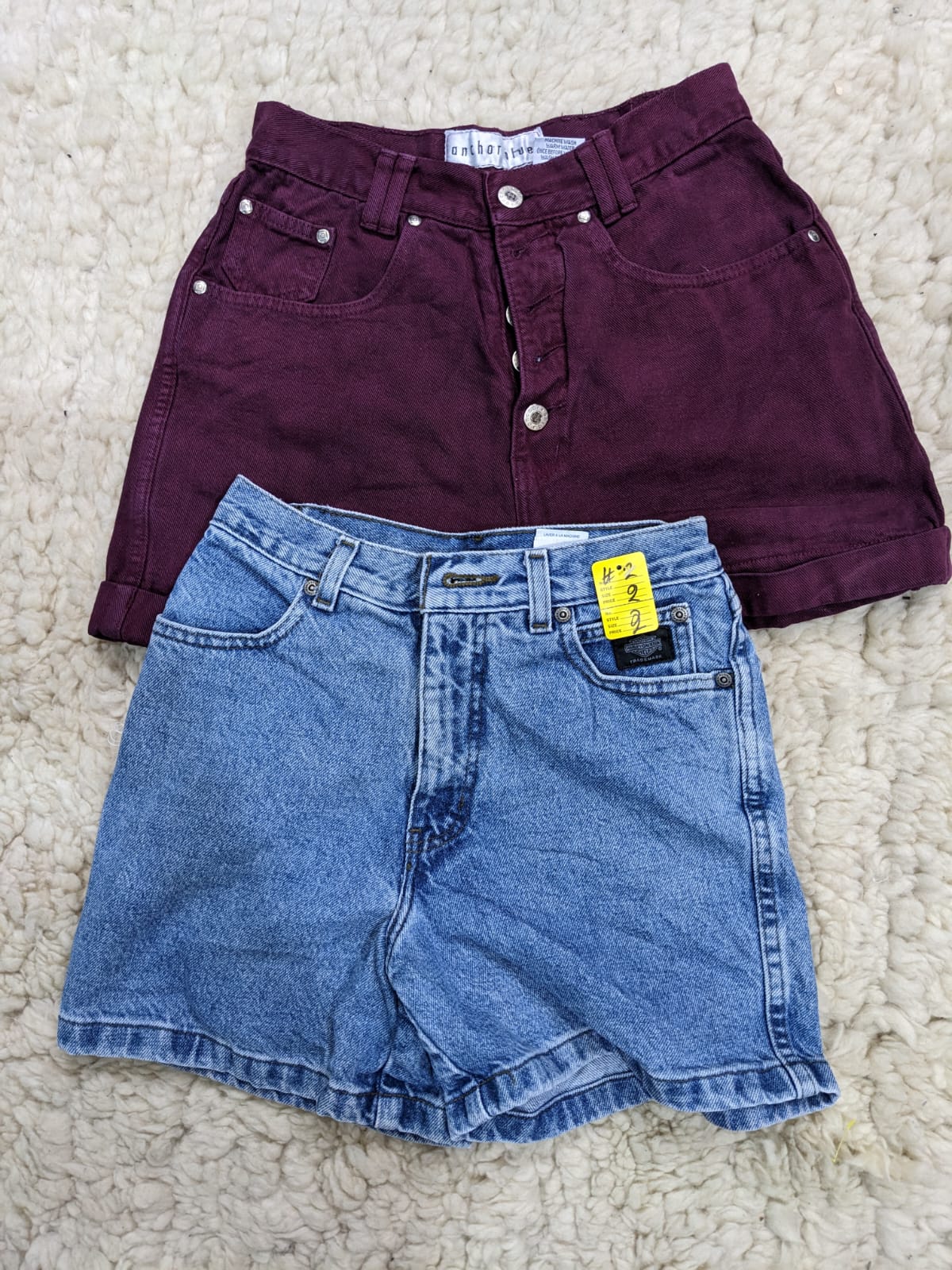 デニムレディースショーツミックス
