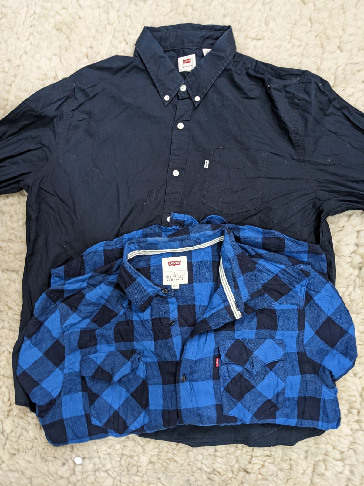 リーバイス フルスリーブ シャツ ミックス