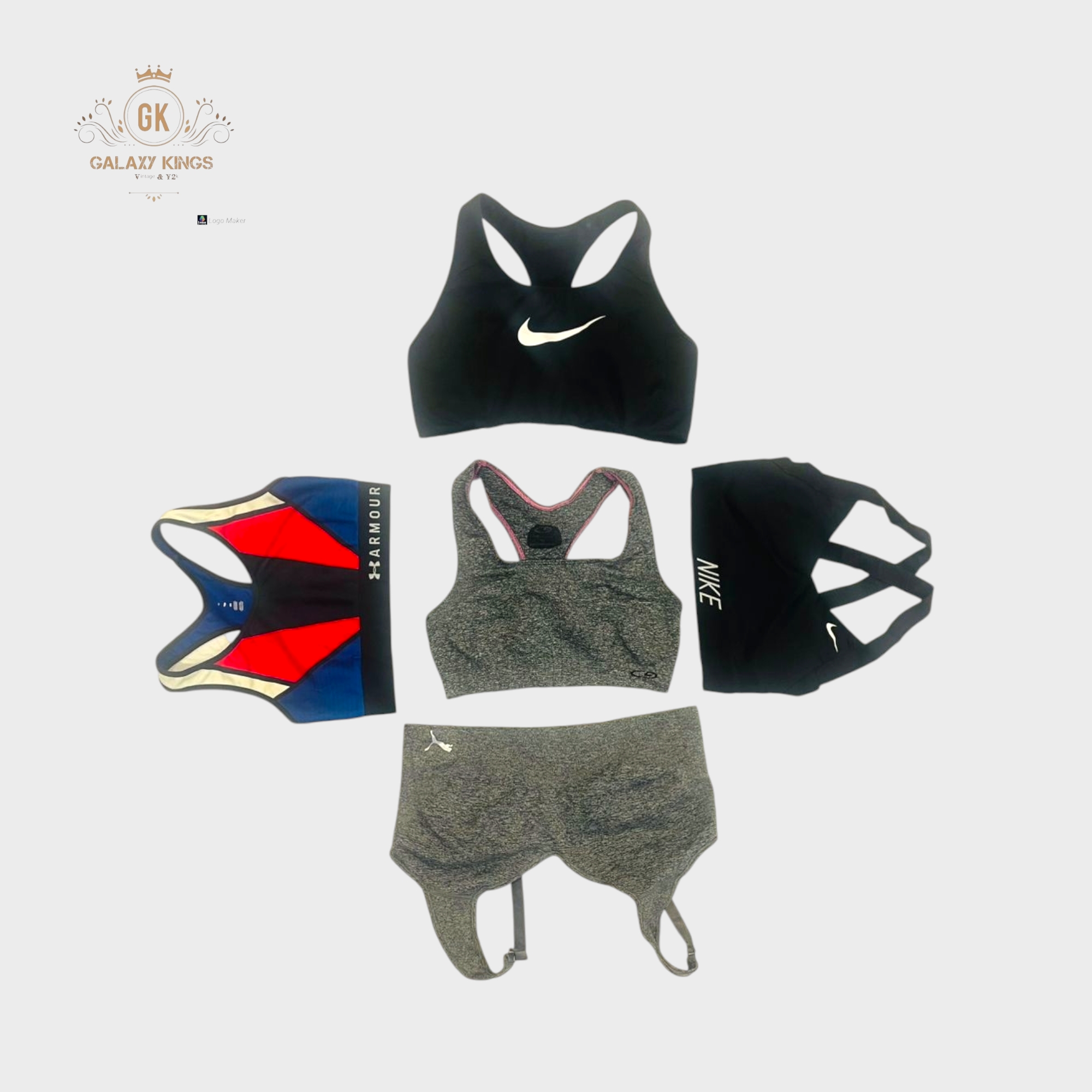 Mixed Branded Sports Bra