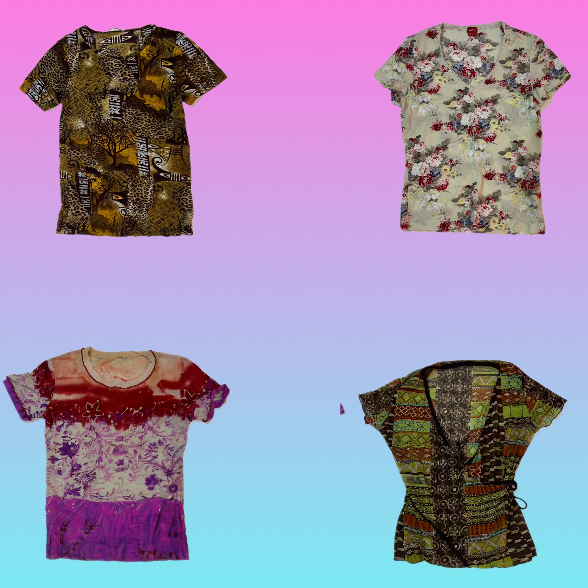 Tops Y2K forest vibe (TS-1808)