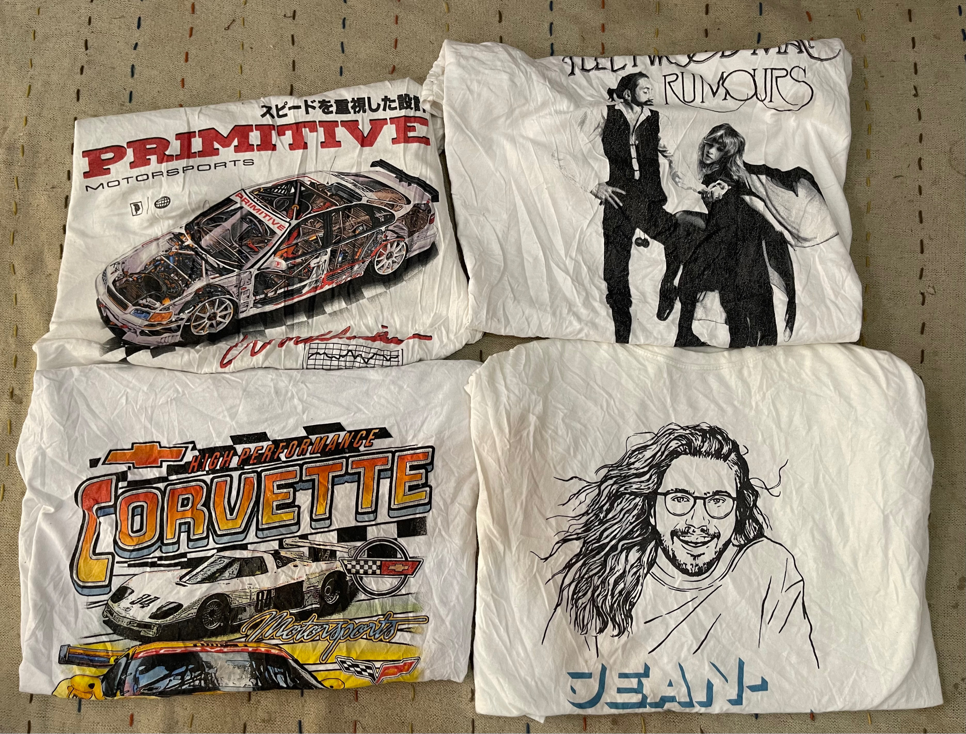 T-shirt blanc imprimé