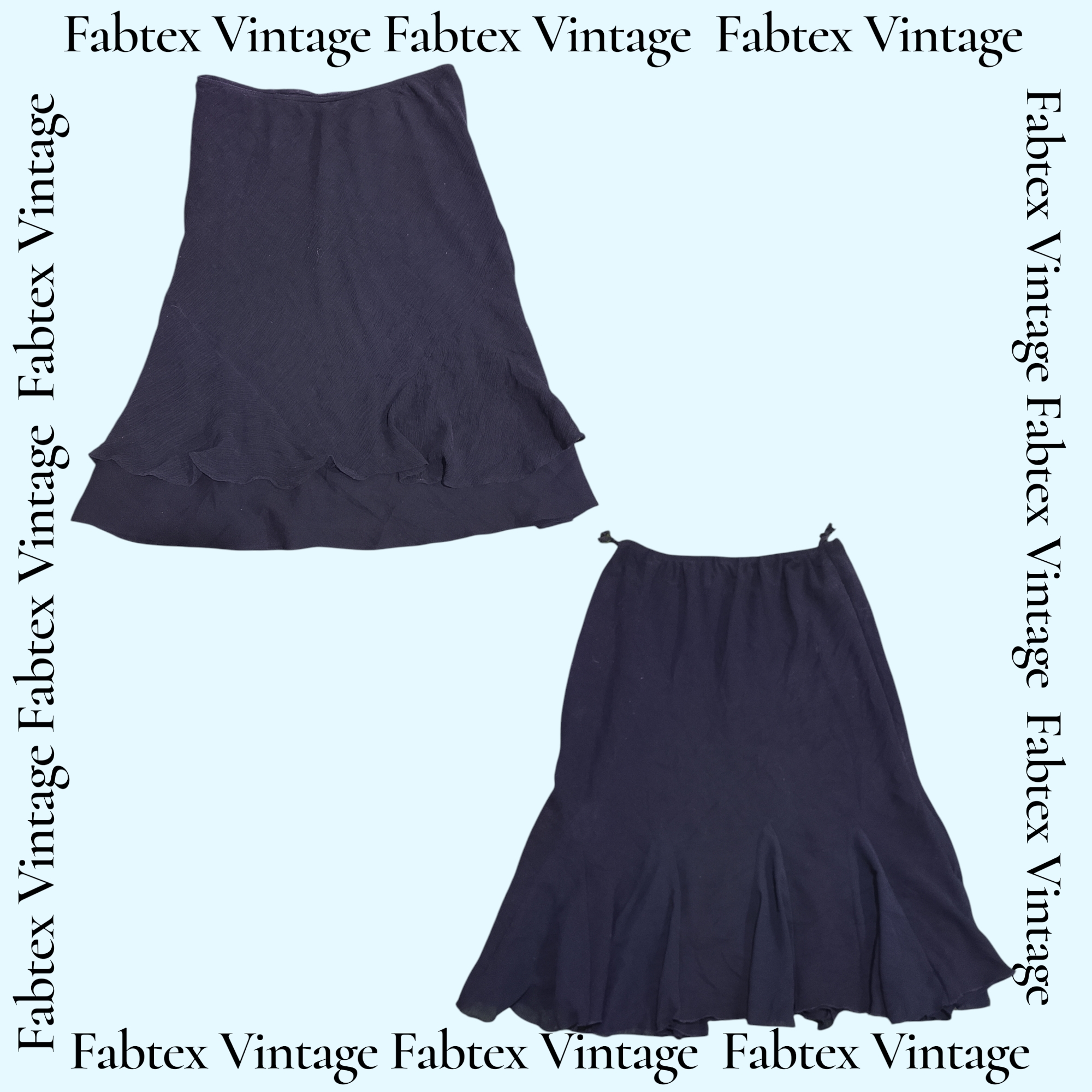 (FV-731) Y2K Black Aesthetic Skirt Bundle - EveryDay Essentials Style