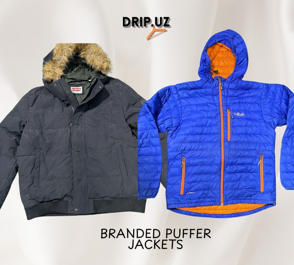 Jaquetas Puffer Rab, Levis e mais