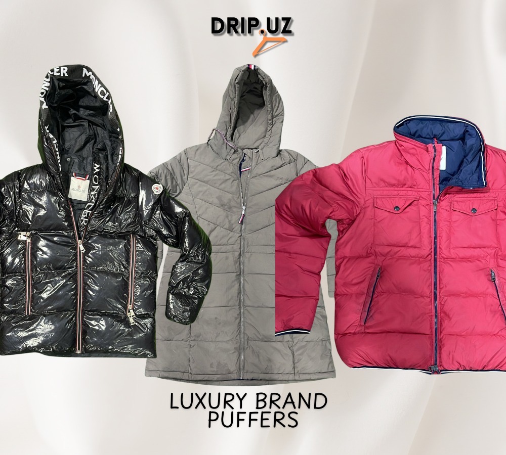 Luxury brand Puffers Moncler & more