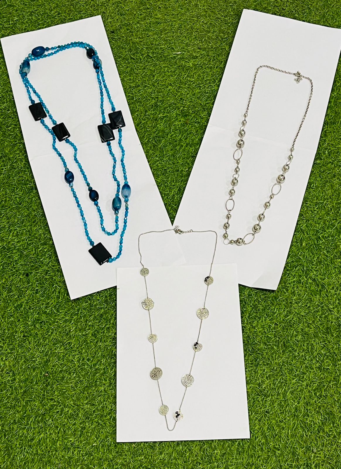 ヴィンテージ - Y2Kインスパイア石のネックレス