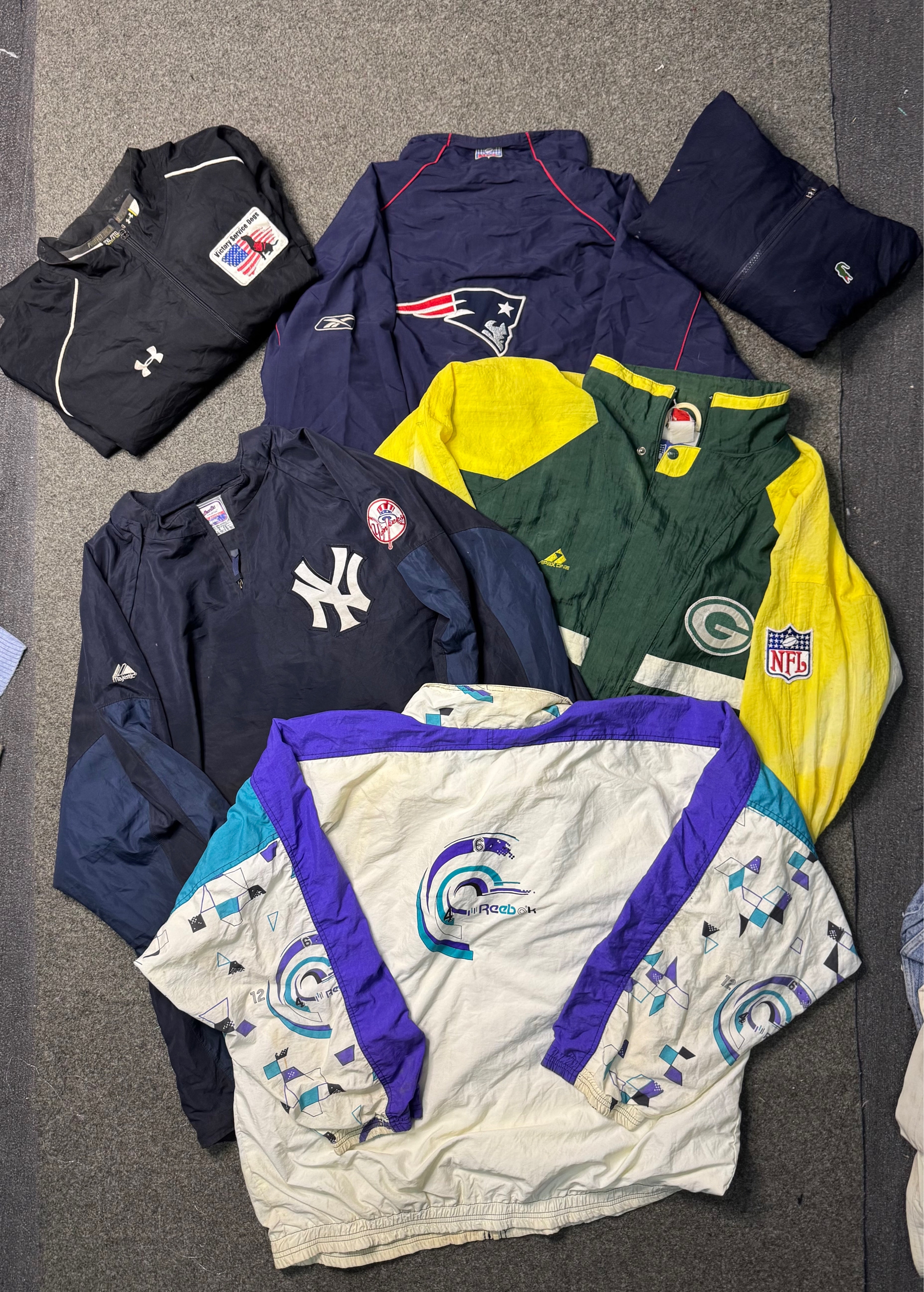 Gemischte Marken-Windbreaker-Jacken