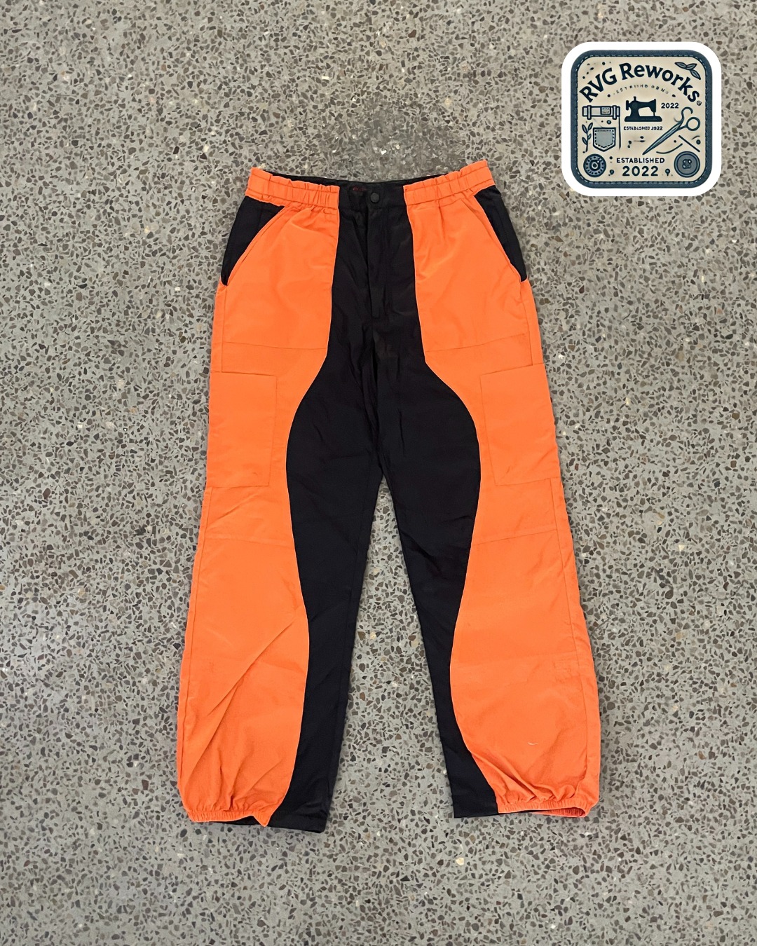 Calças de Treino Bicolor Upcycledd