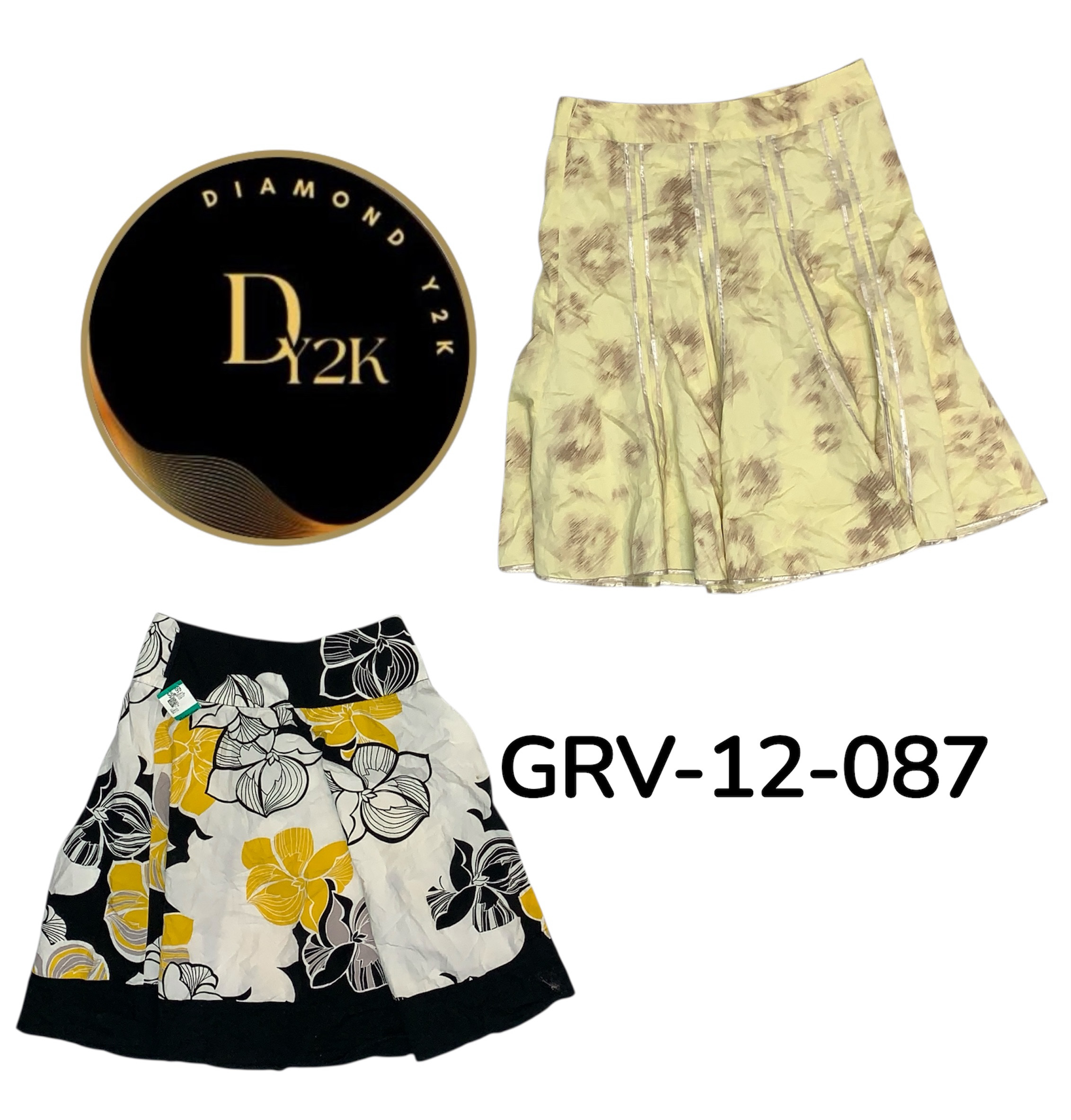 Y2K Inspired Cotton Skirt – Casual & Street Style(GRV-12-087)