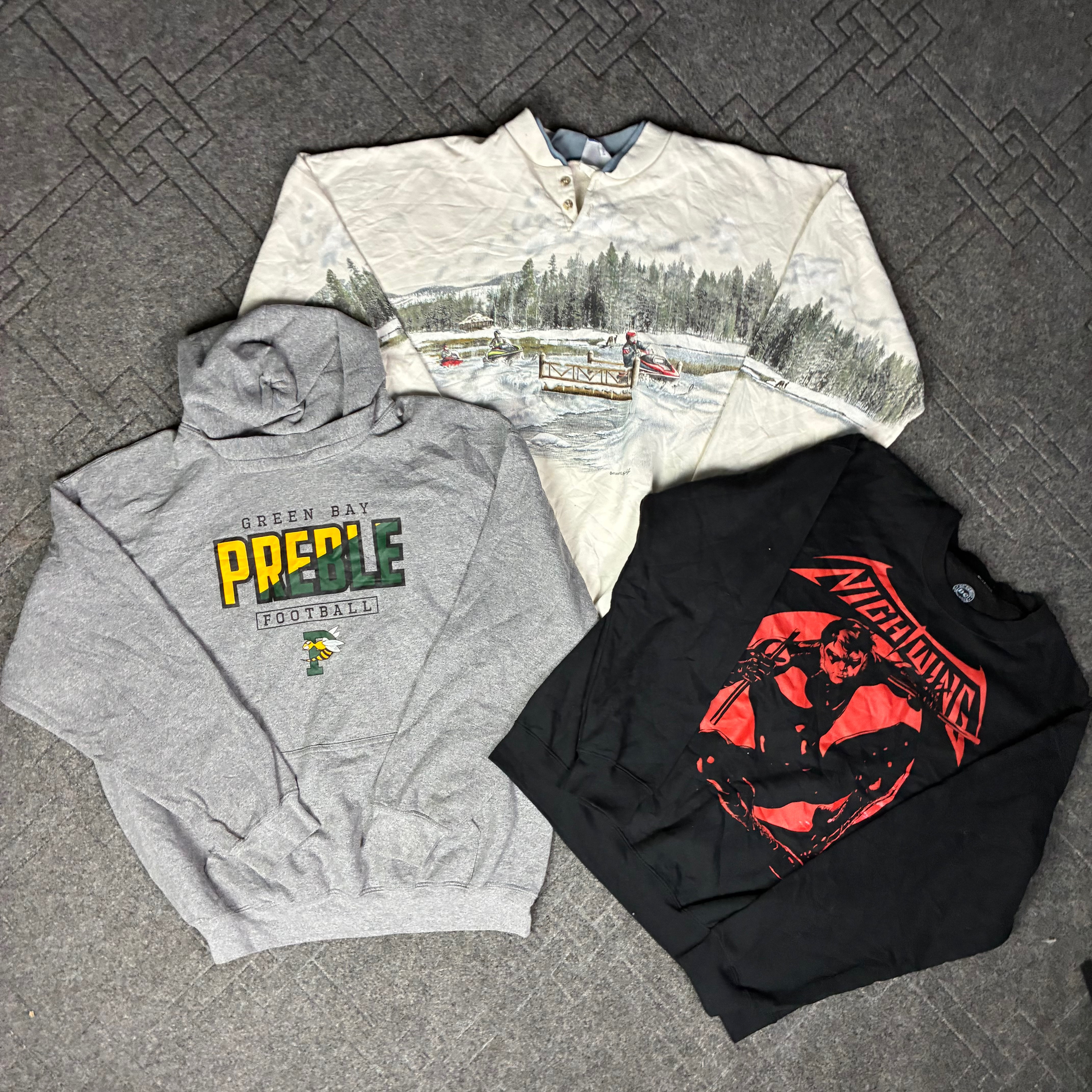 Felpa Stampata USA Pro (CV:70)