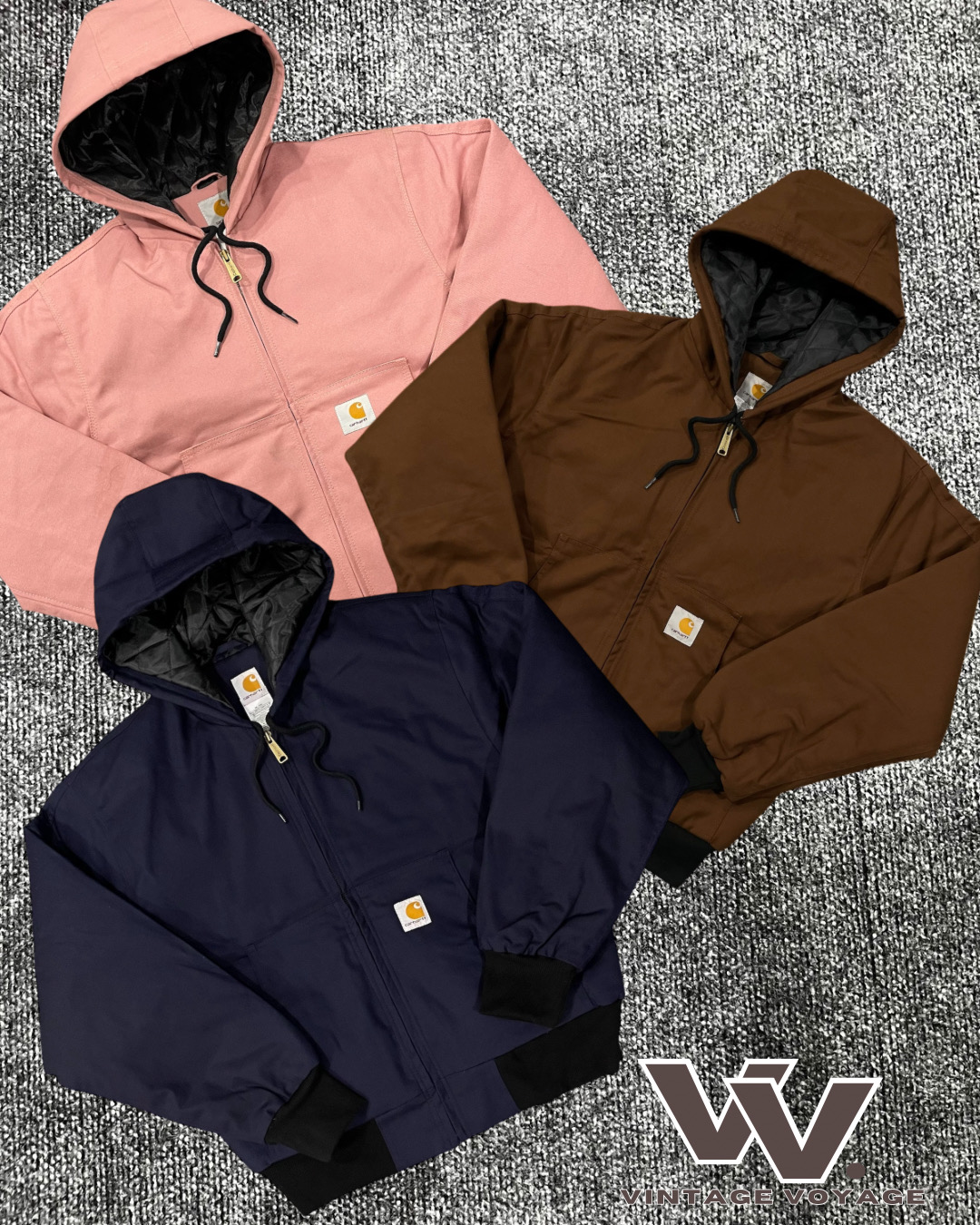 Carhartt style retravaillé mélange de couleurs vestes actives 1512