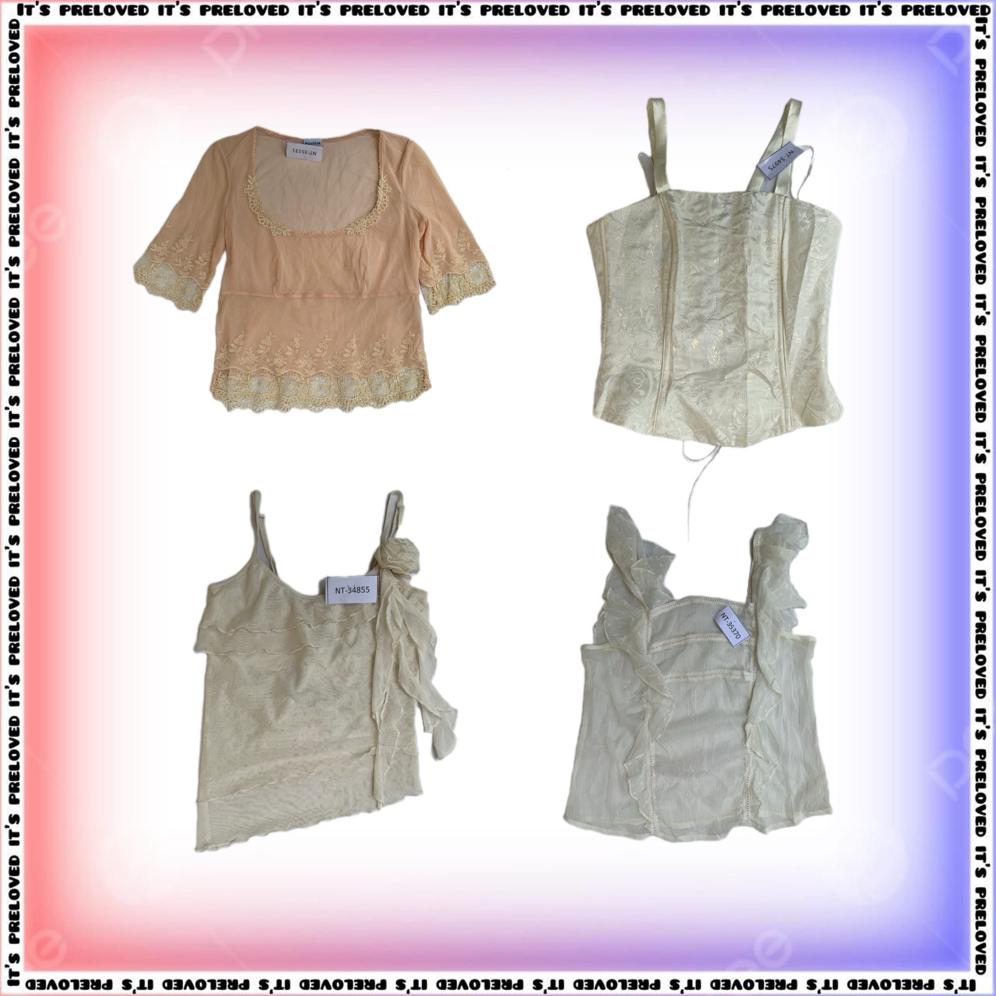 Prima Ballerina Set - Tops, Kleider, Röcke (SS-1713)
