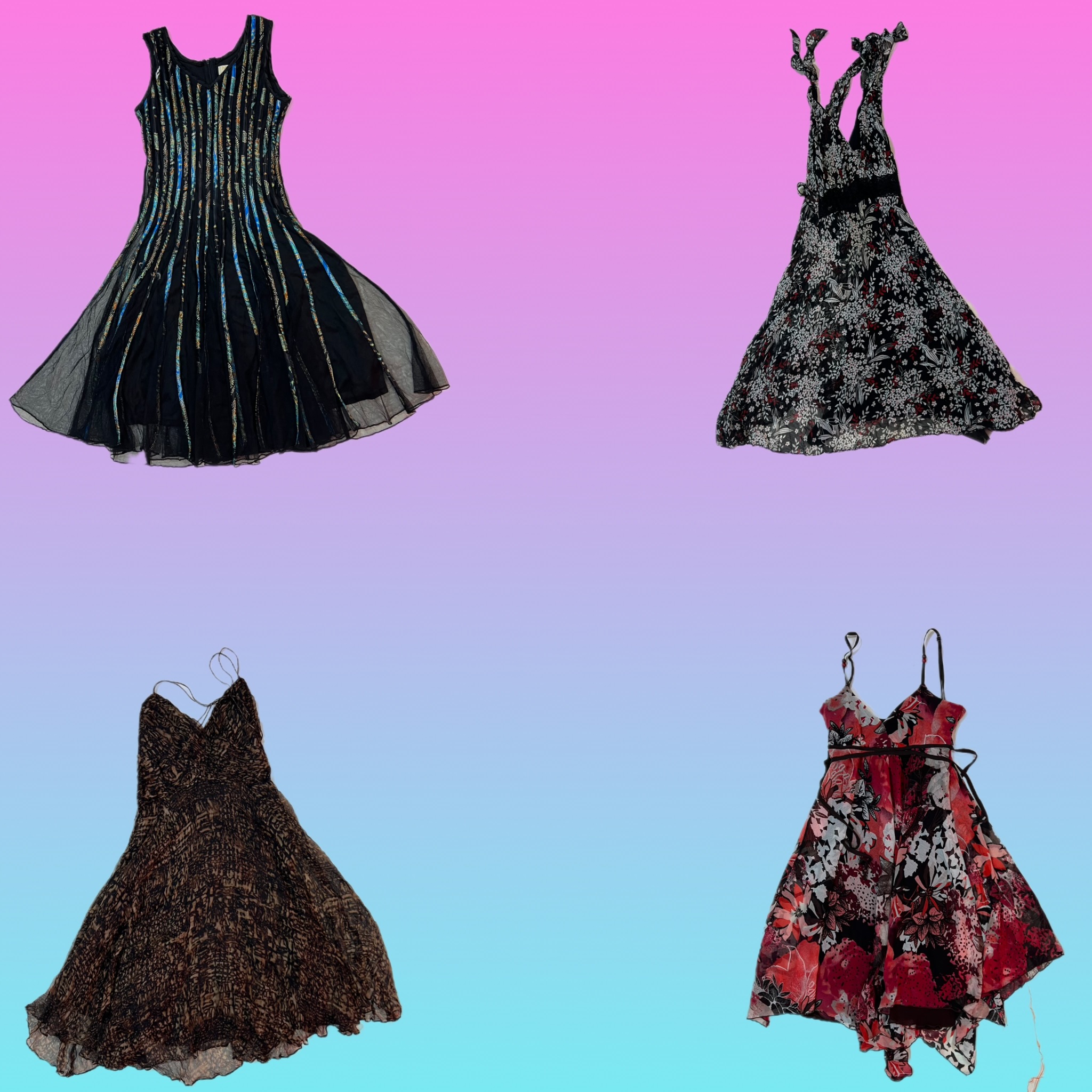 Y2K Maxi-Kleider (TS-1812)