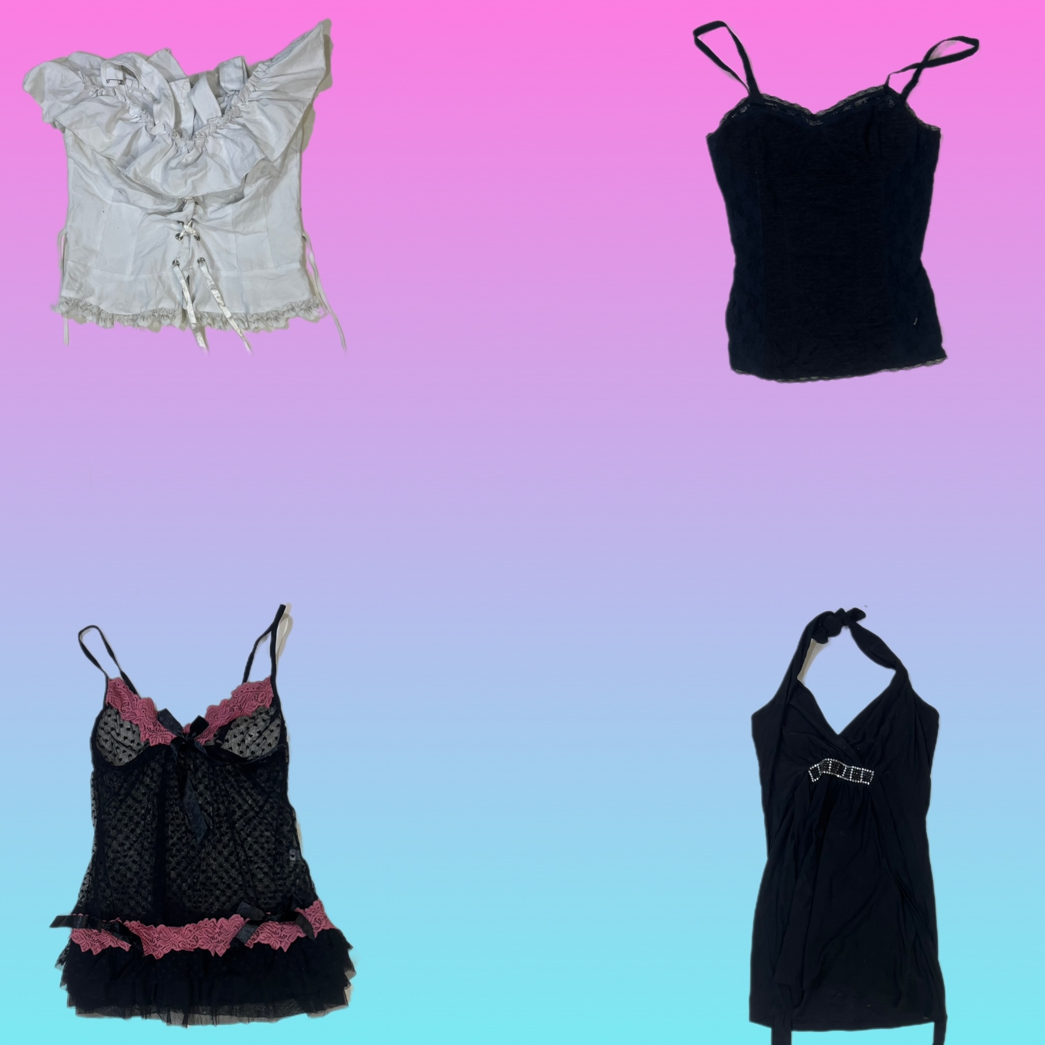 Y2K Mix Tops (TS-1831)