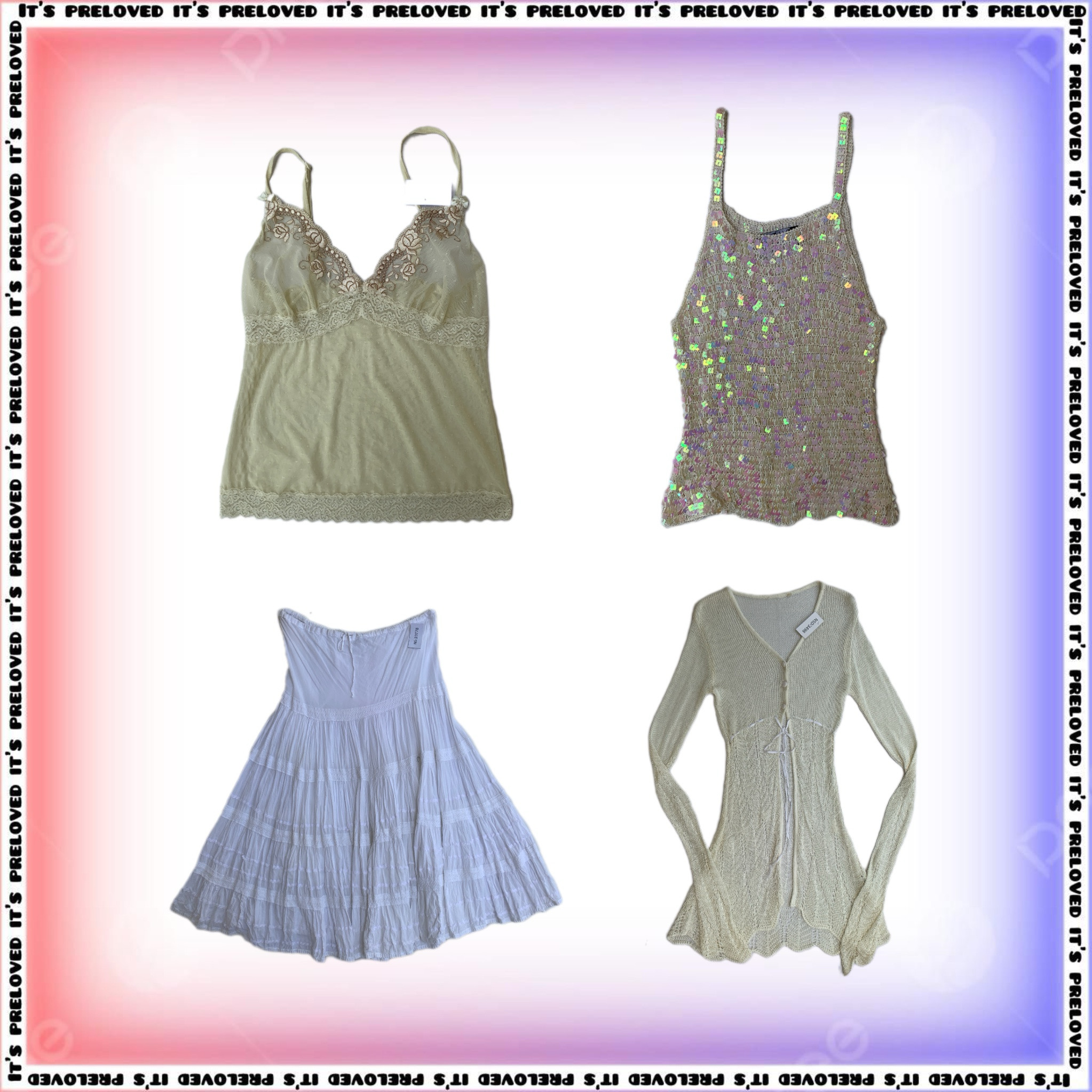 Boho Barbie - tops, dresses, skirts (SS-1718)