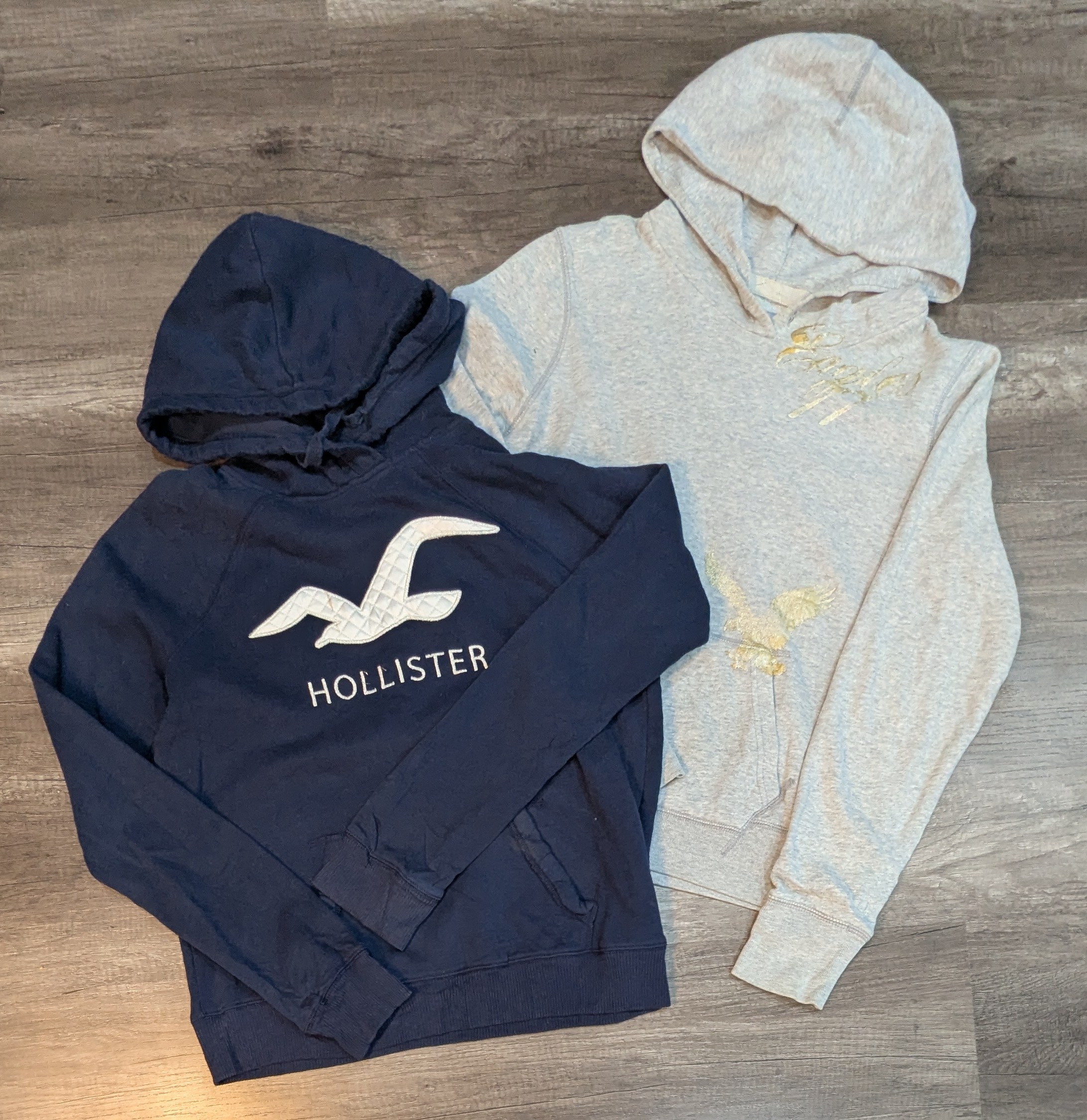 1437 - American Eagle, Hollister, Abercrombie, Aeropostale カジュアルフーディ＆フルジップフーディ