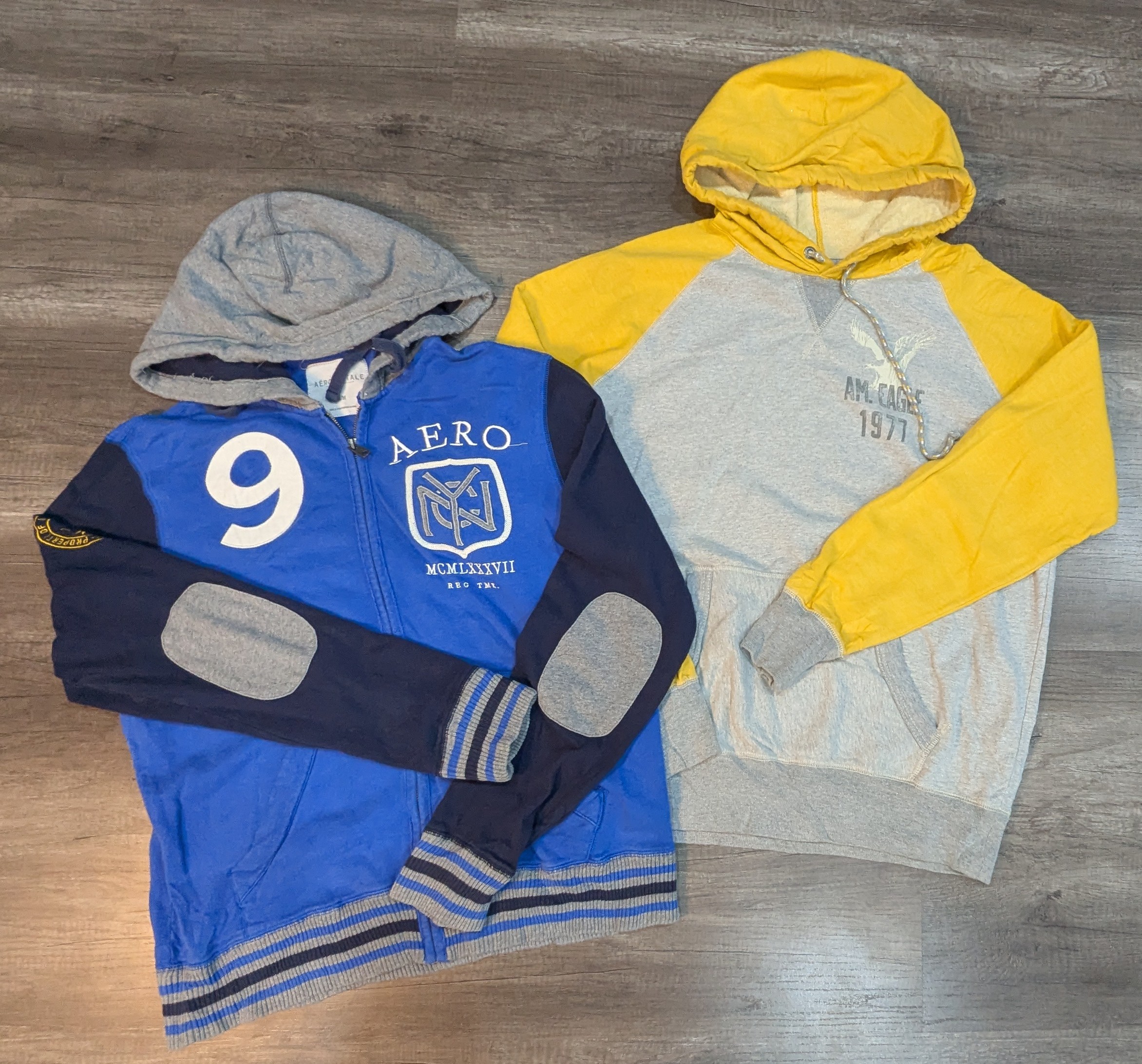 1439 - American Eagle, Hollister, Aeropostale & Abercrombie カジュアル&ジップフーディ