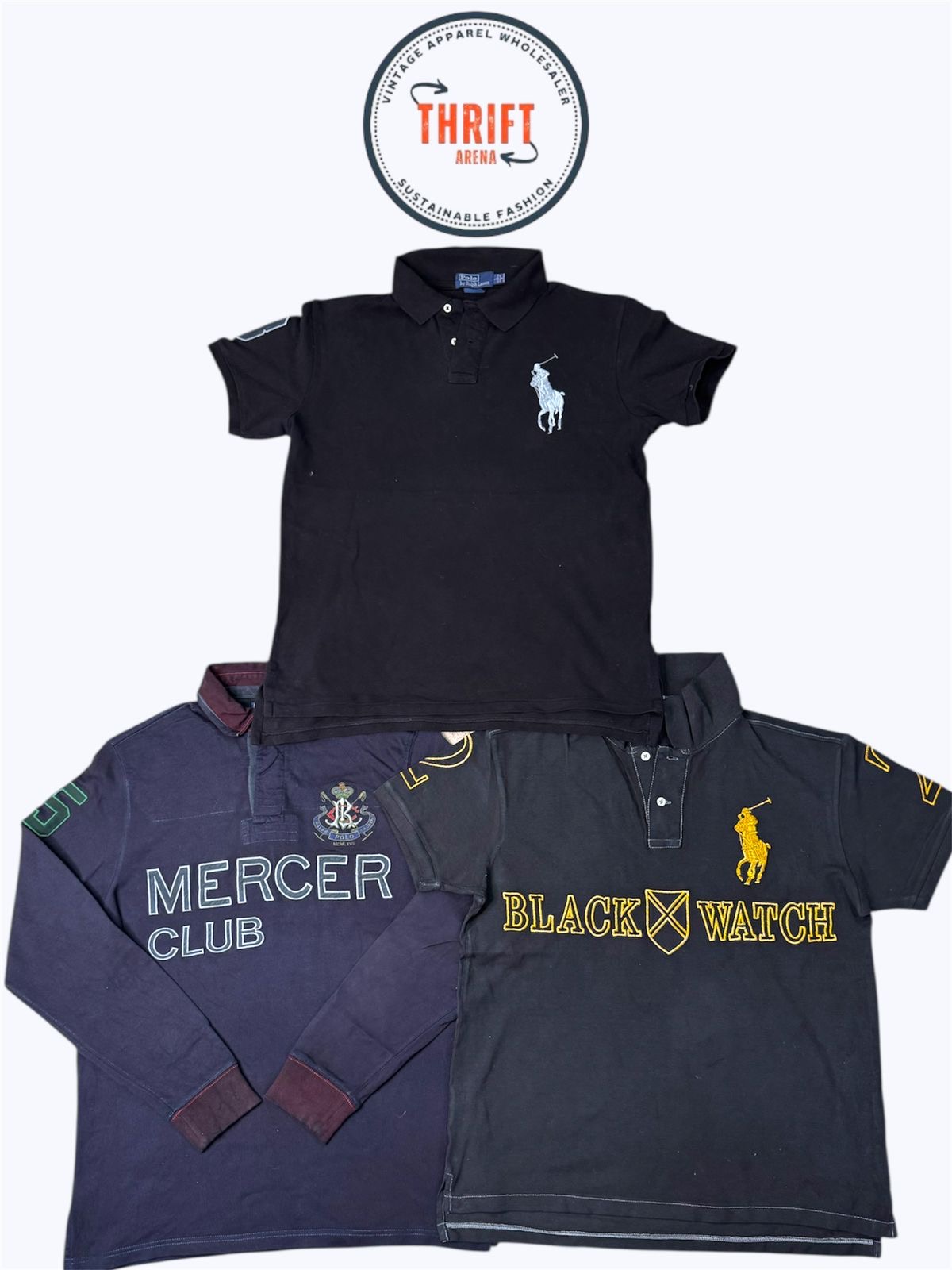 T2316 Ralph Lauren Rugby/Big Pony Polo T-Shirt 👕